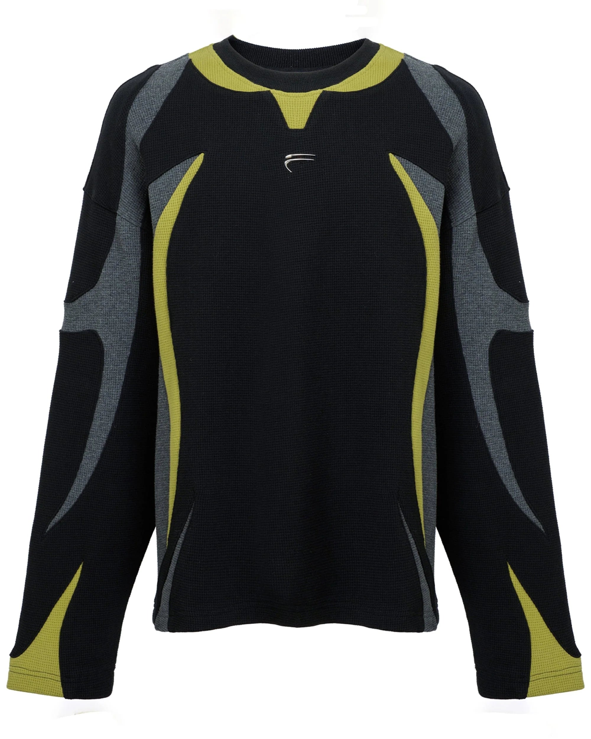 F2CE Modern Deconstructed Waffle Sweatshirt