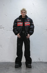 UNDERWATER Hell Racer Embroidered Padded Bomber
