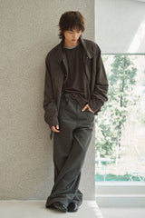 GONGHE REPUB High-Neck Elastic Hem Utility Blouson