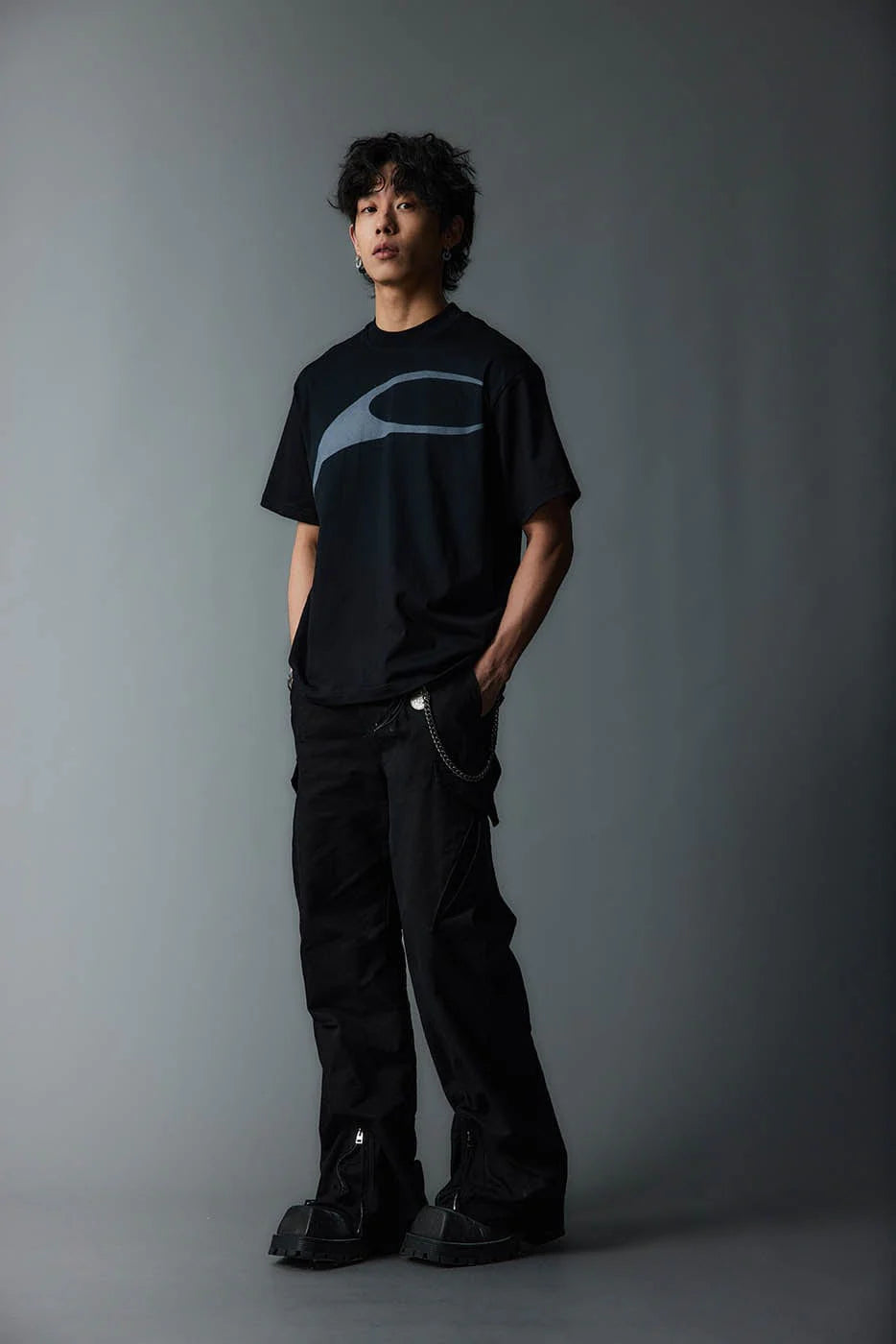 WHISTLEHUNTER Crescent Logo T-Shirt