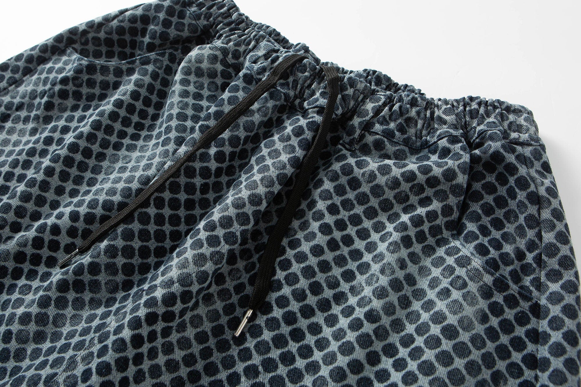 ME DA IGUAL Washed Dot Full-Print Harem Pants