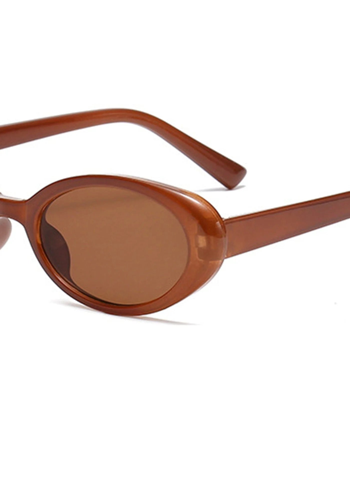 DAMAGE ASIA OPTICALS Retro Ellipse Sunglasses