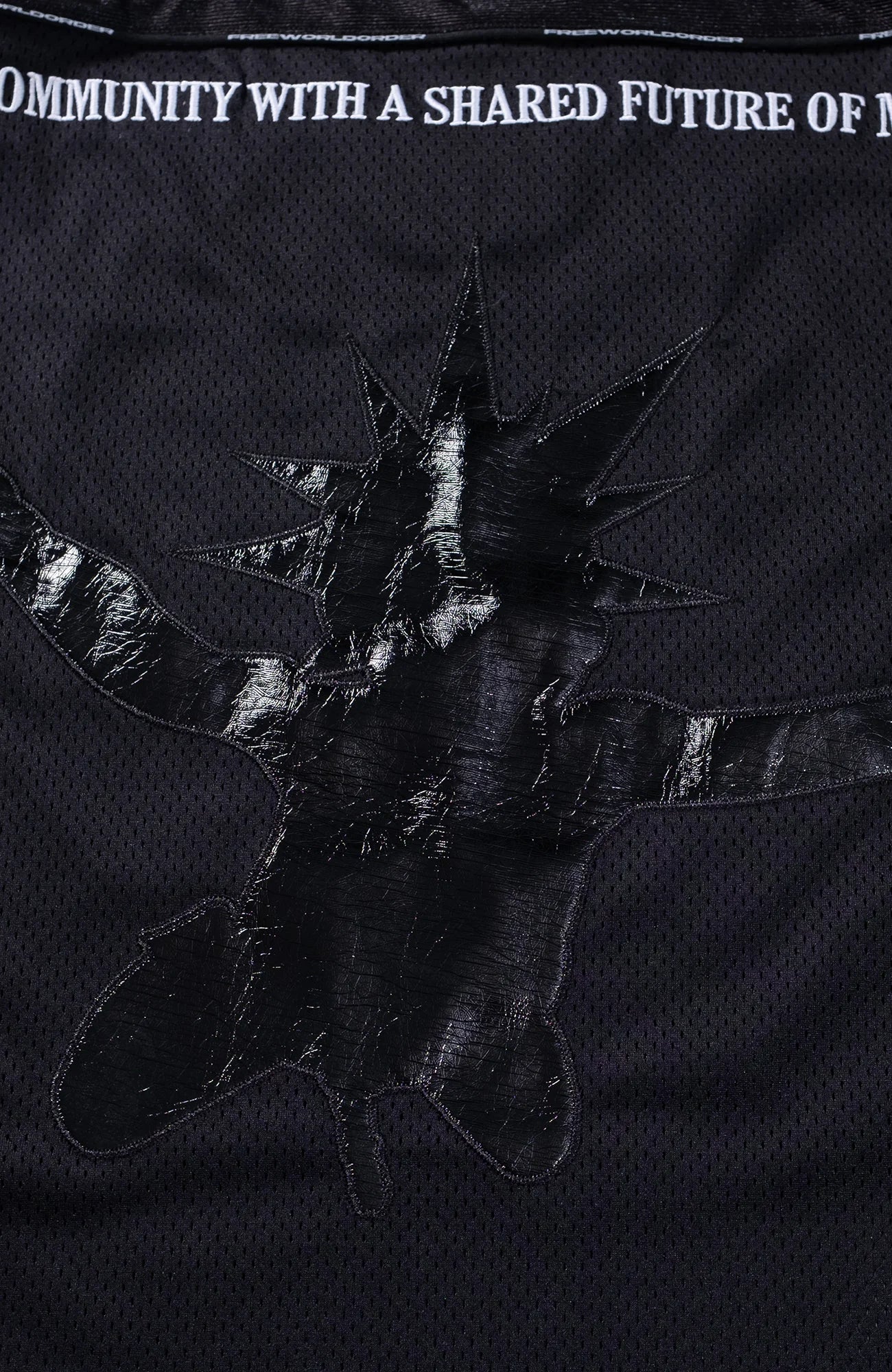 FVVO Padded Shoulder V-Neck Jersey
