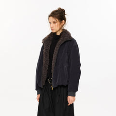 KREATE Suede Fuzzy Lining Jacket