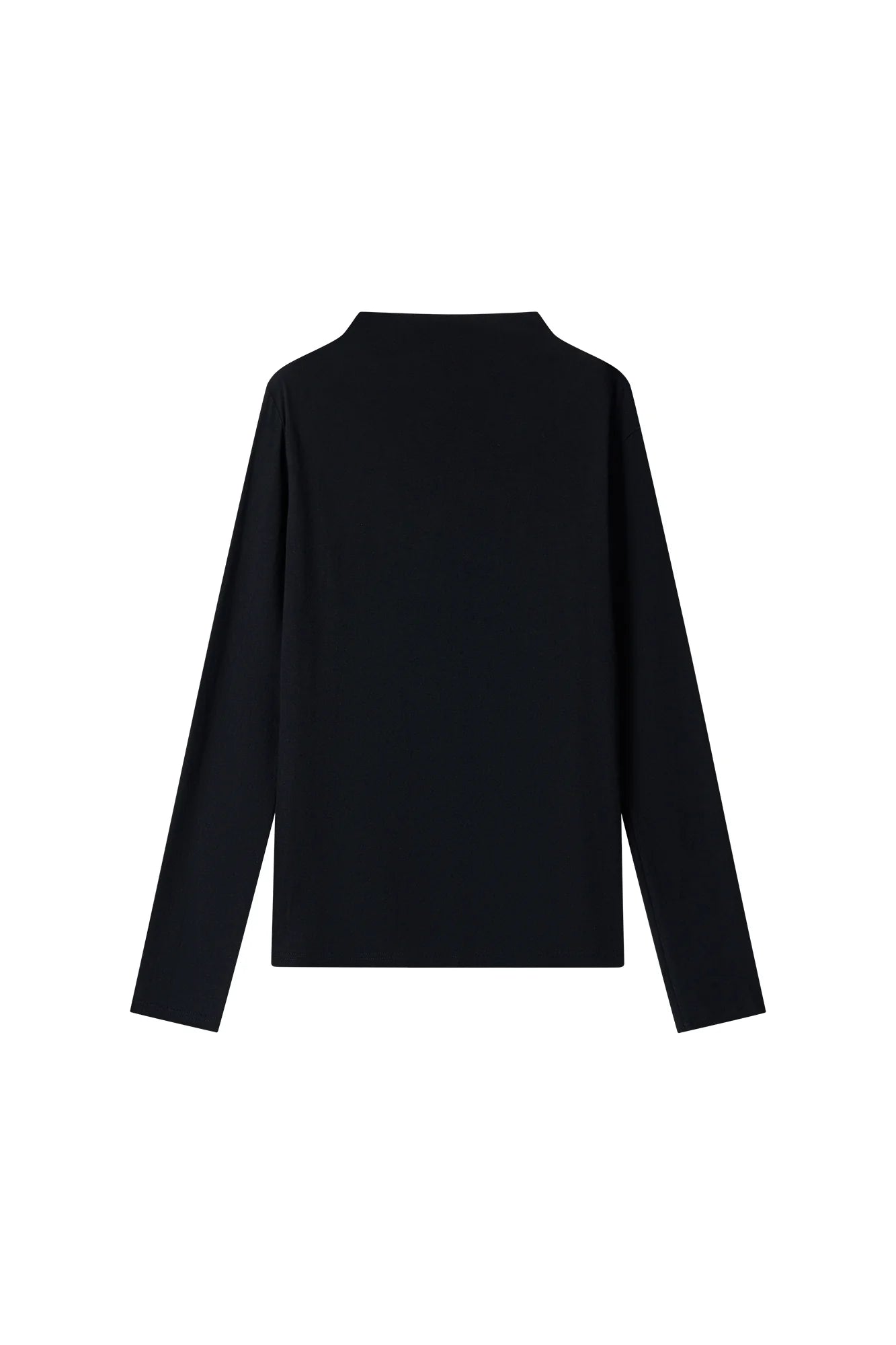 SAVAGEGROWTHWORLD Asymmetrical Drape Long-Sleeve Tee
