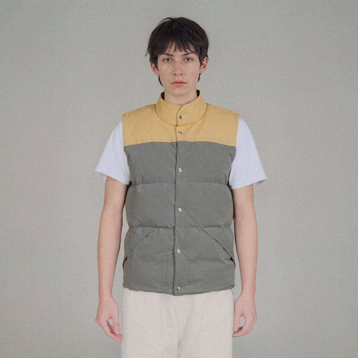 URBAN+FOREST Contrast Down Puffer Vest