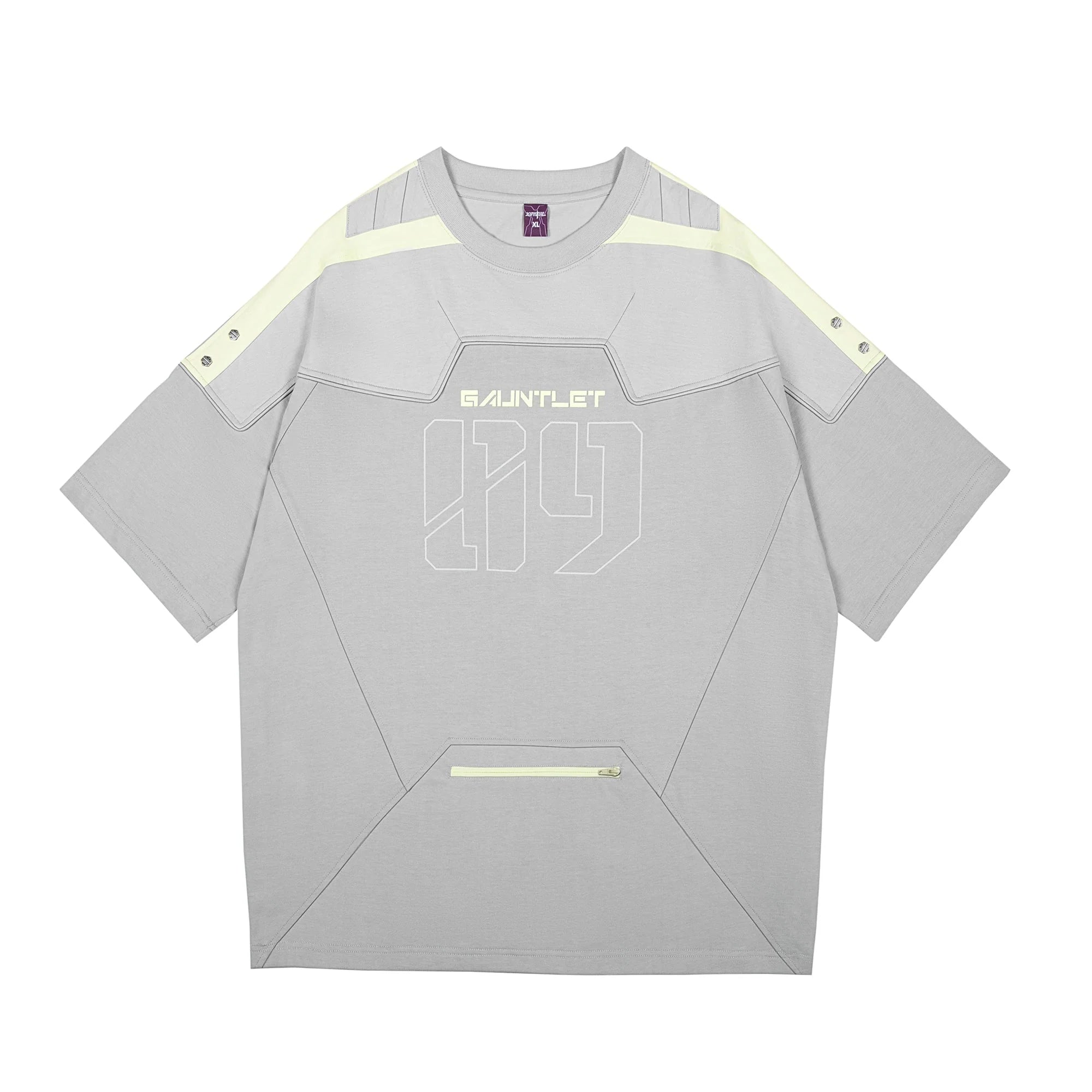 XIPHEVIL Modern Deconstructed Rivet Jersey Sliver