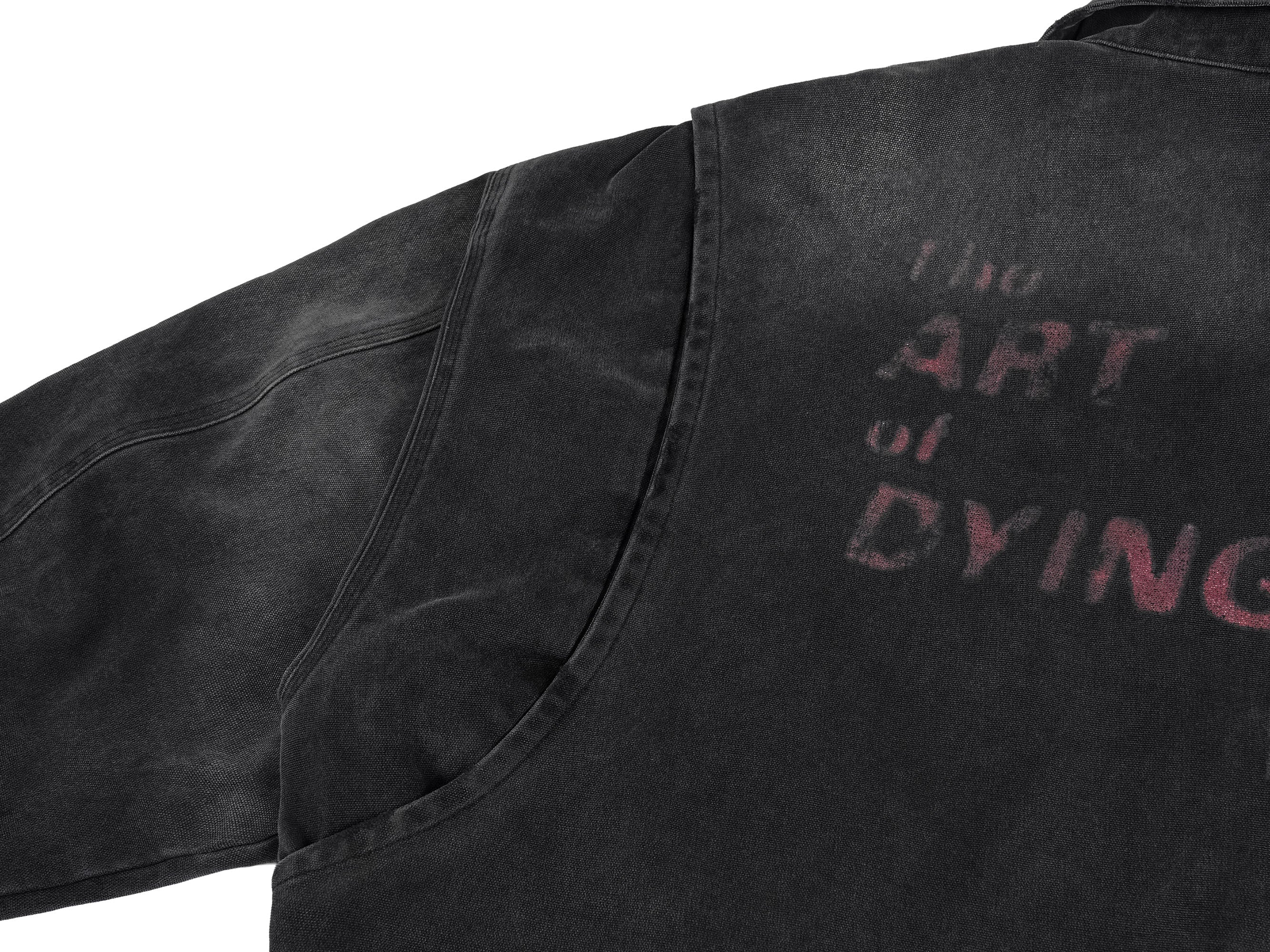 UNDERWATER Dying Art Distressed Jacket