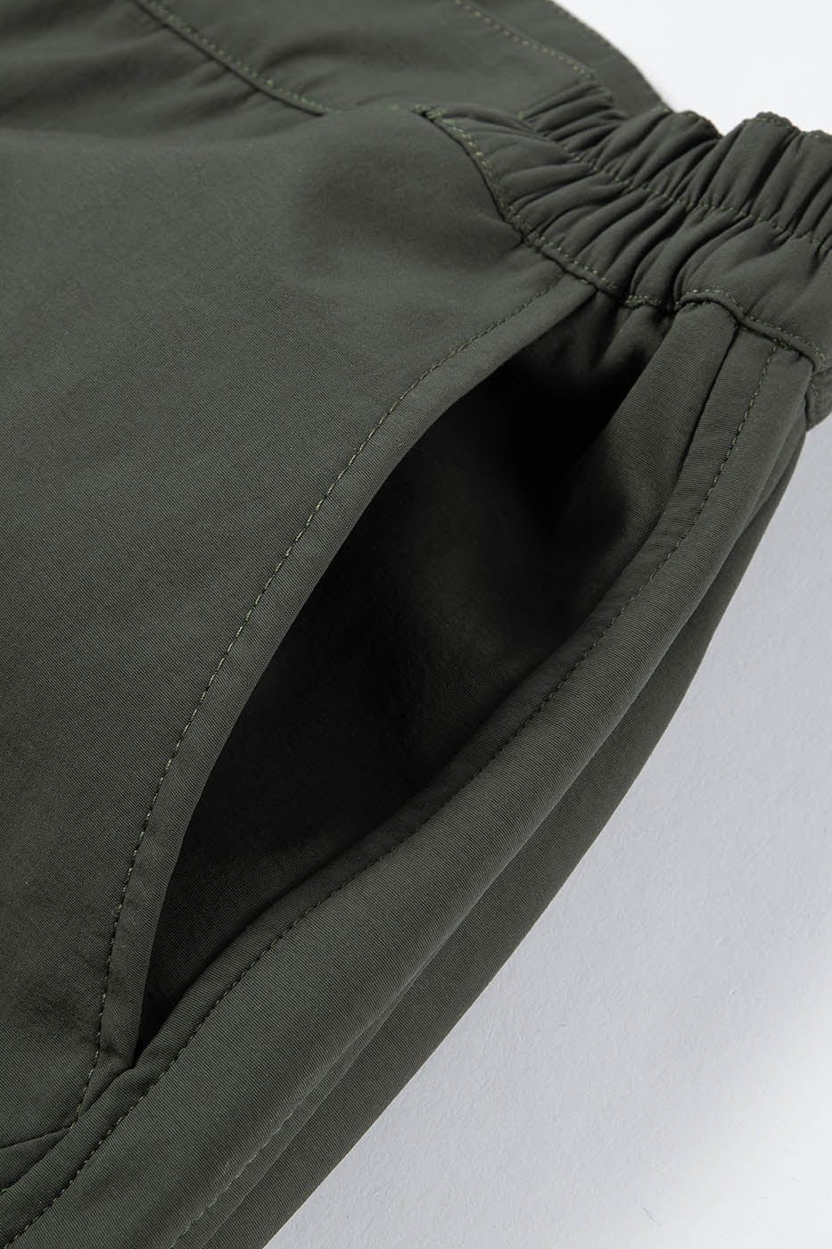 F2CE Deconstructed Crinkled Zipper Pants