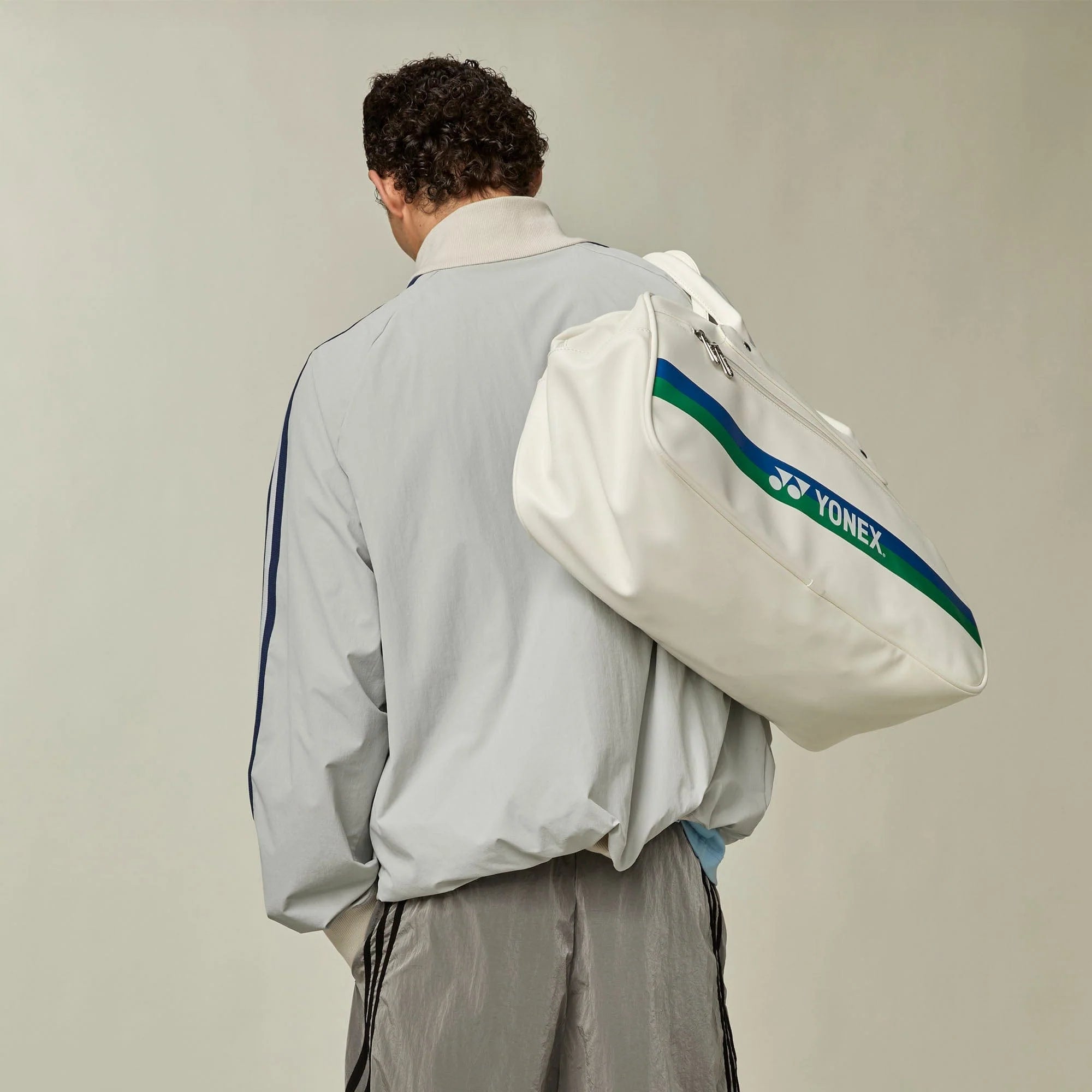 UMAMIISM Retro Striped Track Jacket