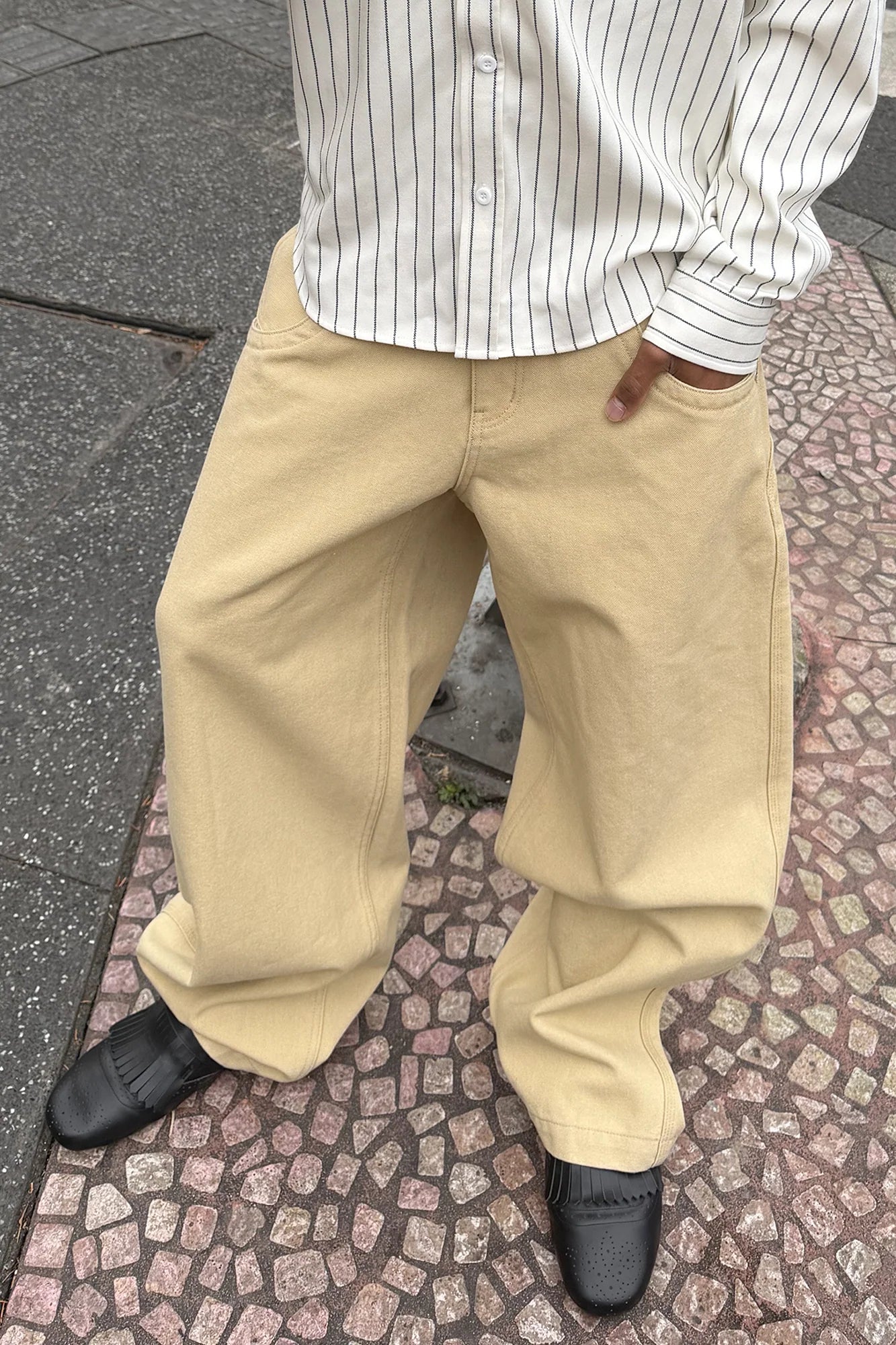 STEEPC Multi-Pocket Baggy Cargo Pants