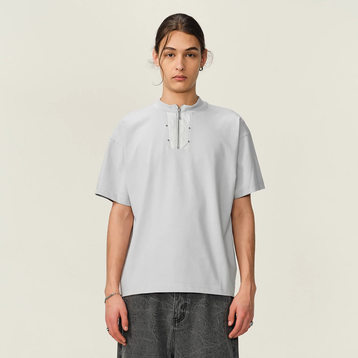 OVDY Half-Zip Rivet Sorona T-Shirt