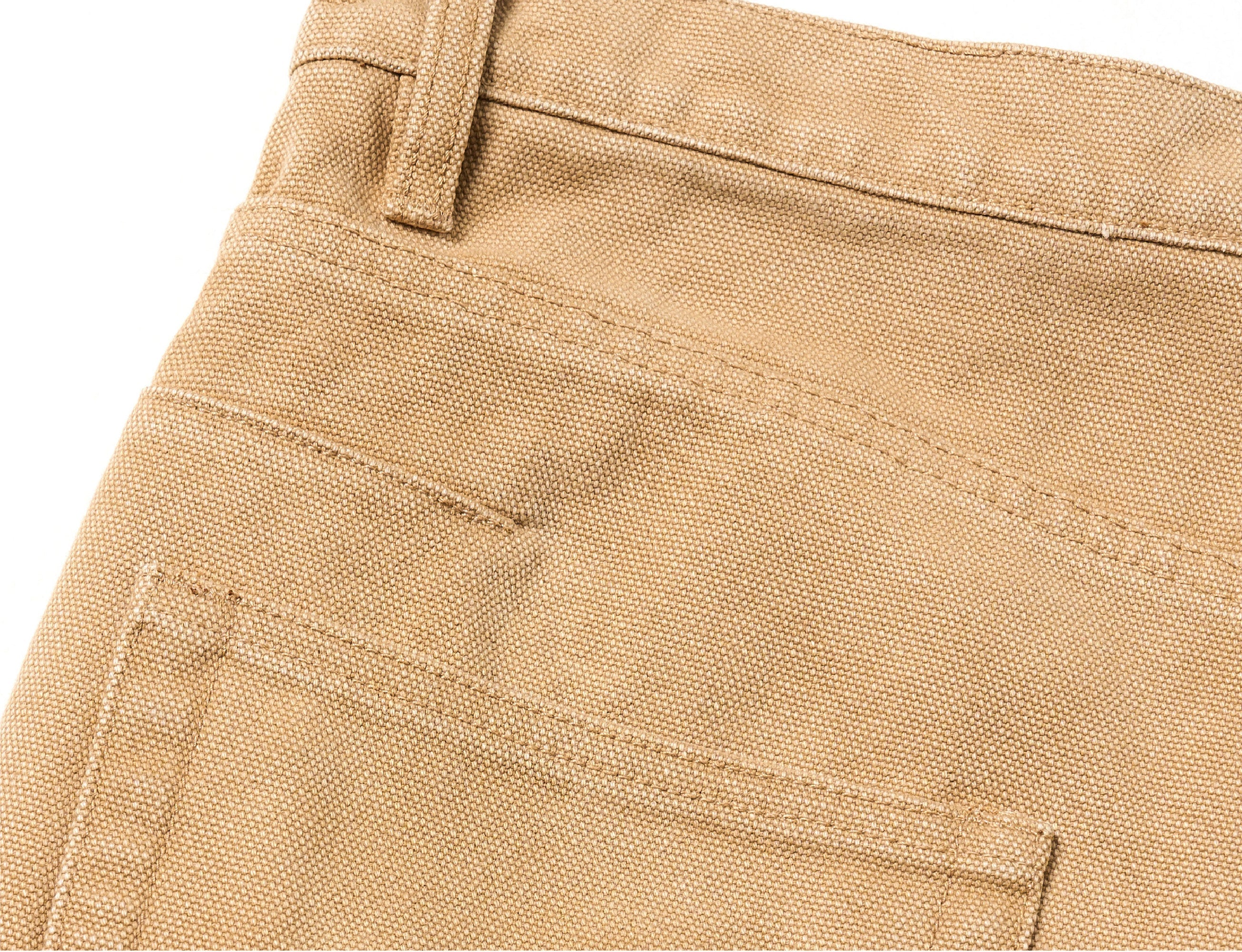 STEEPC Classical Button-Fly Curved-Seam Utility Pants