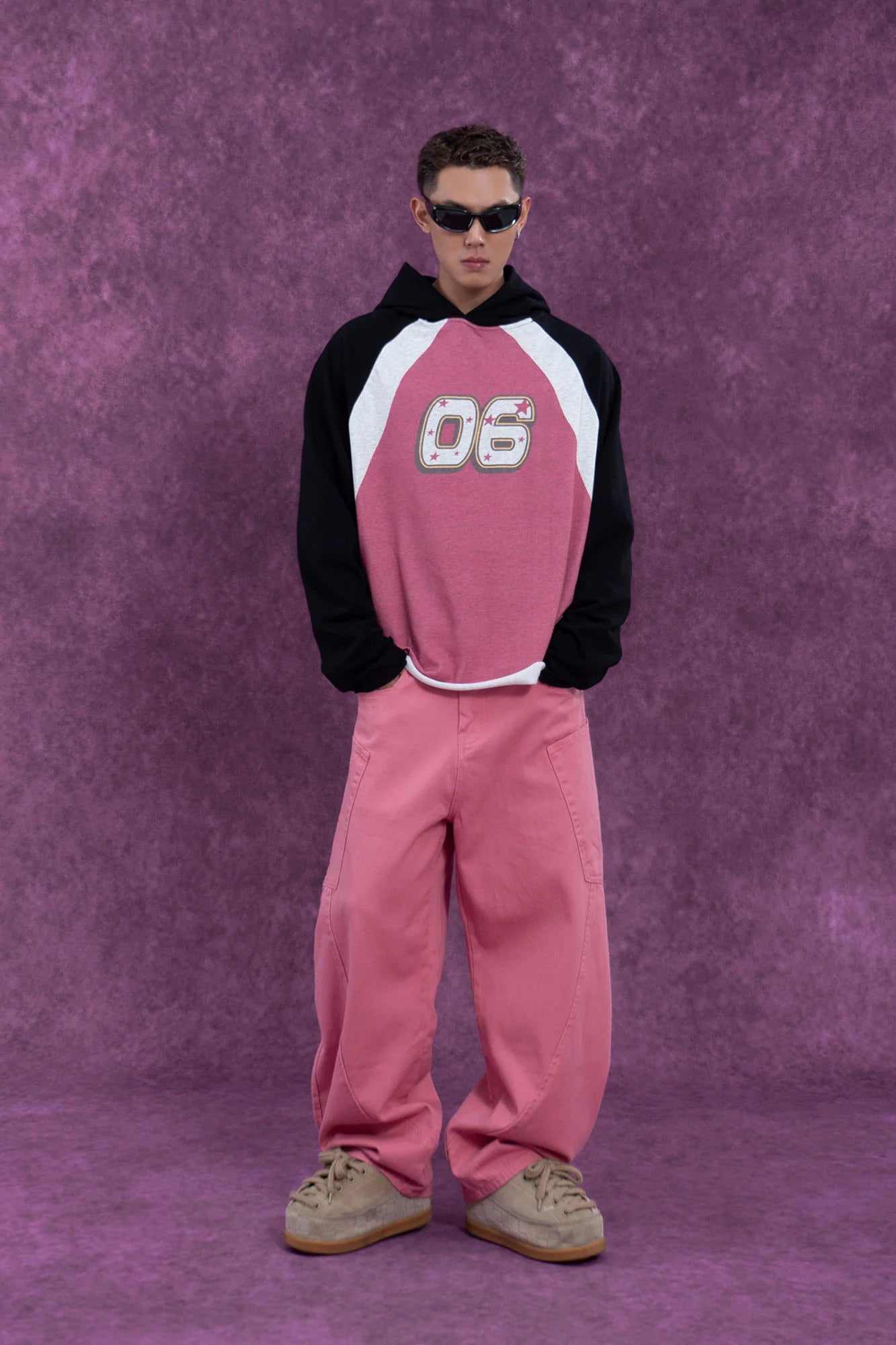 CLP Slant Panel Oversized Cargo Jeans