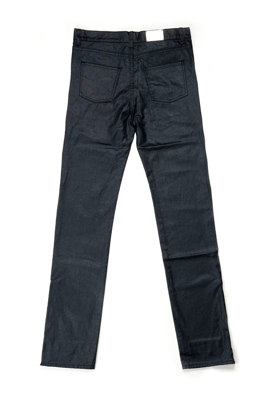 INSIDE OUT Rivet Patchwork Zippered Pants
