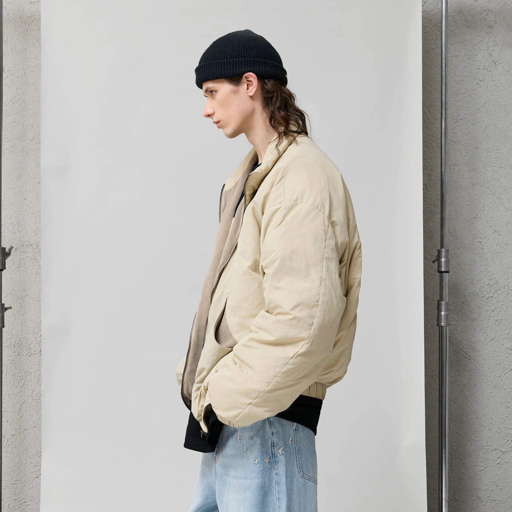 ORGANIC EMOTION Reversible Water Repellent Down Jacket