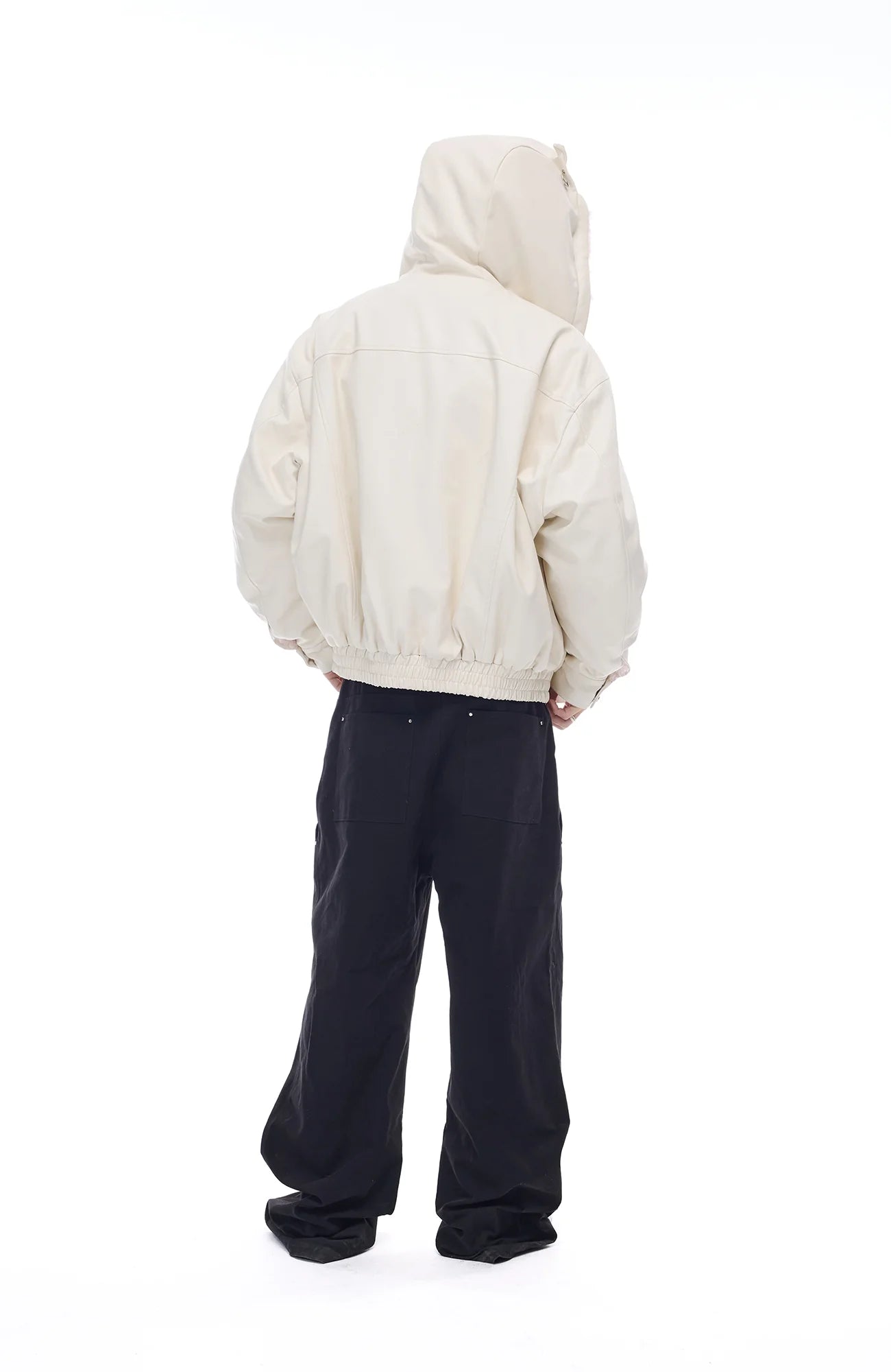 WHISTLEHUNTER Devil Horn Fleece-Lined Hooded Jacket