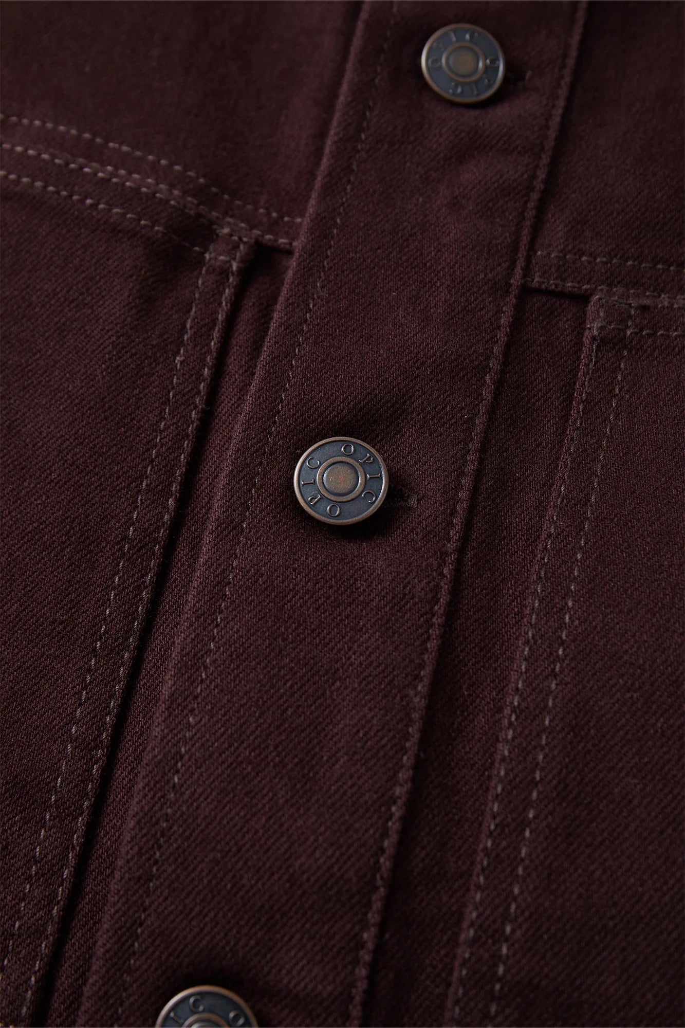 OPICLOTH Washed Patch-Pockets Curved-Cuffs Jacket