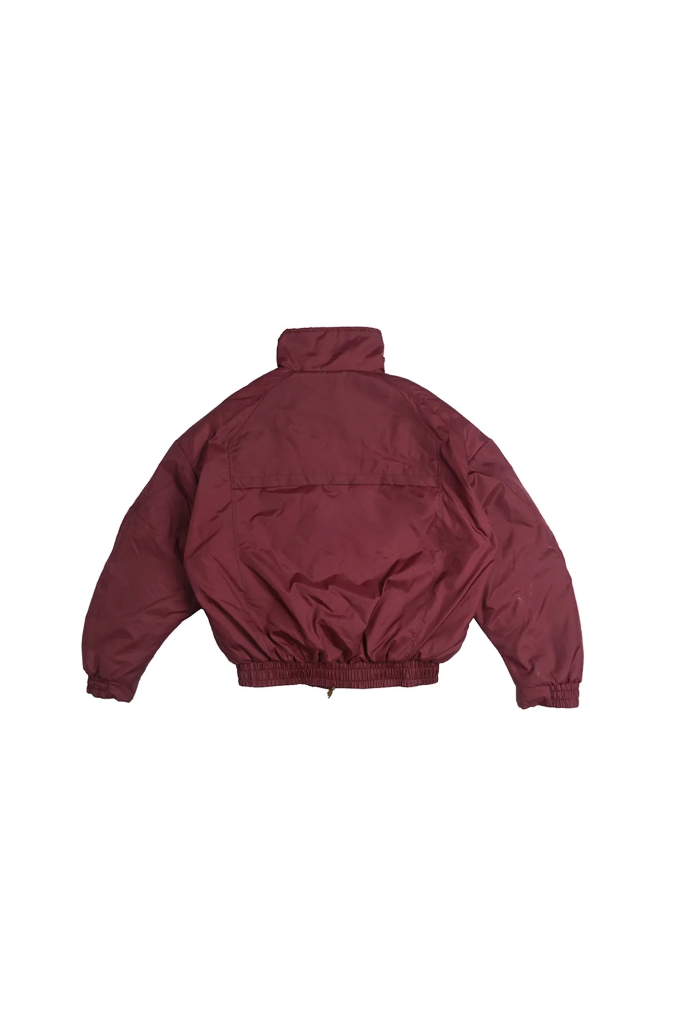 TRECLUB Modern High-Neck Cropped Down Jacket
