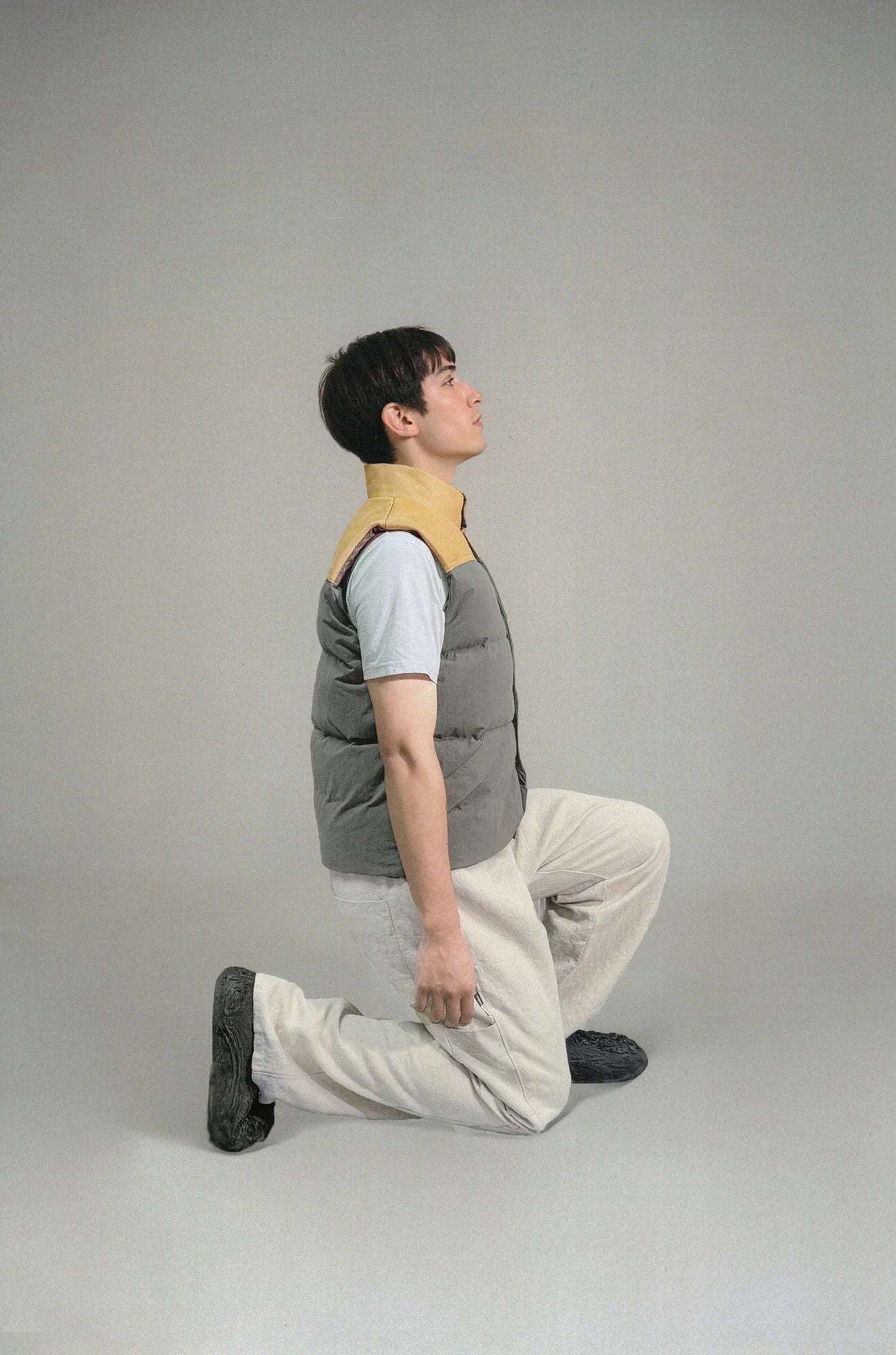 URBAN+FOREST Contrast Down Puffer Vest