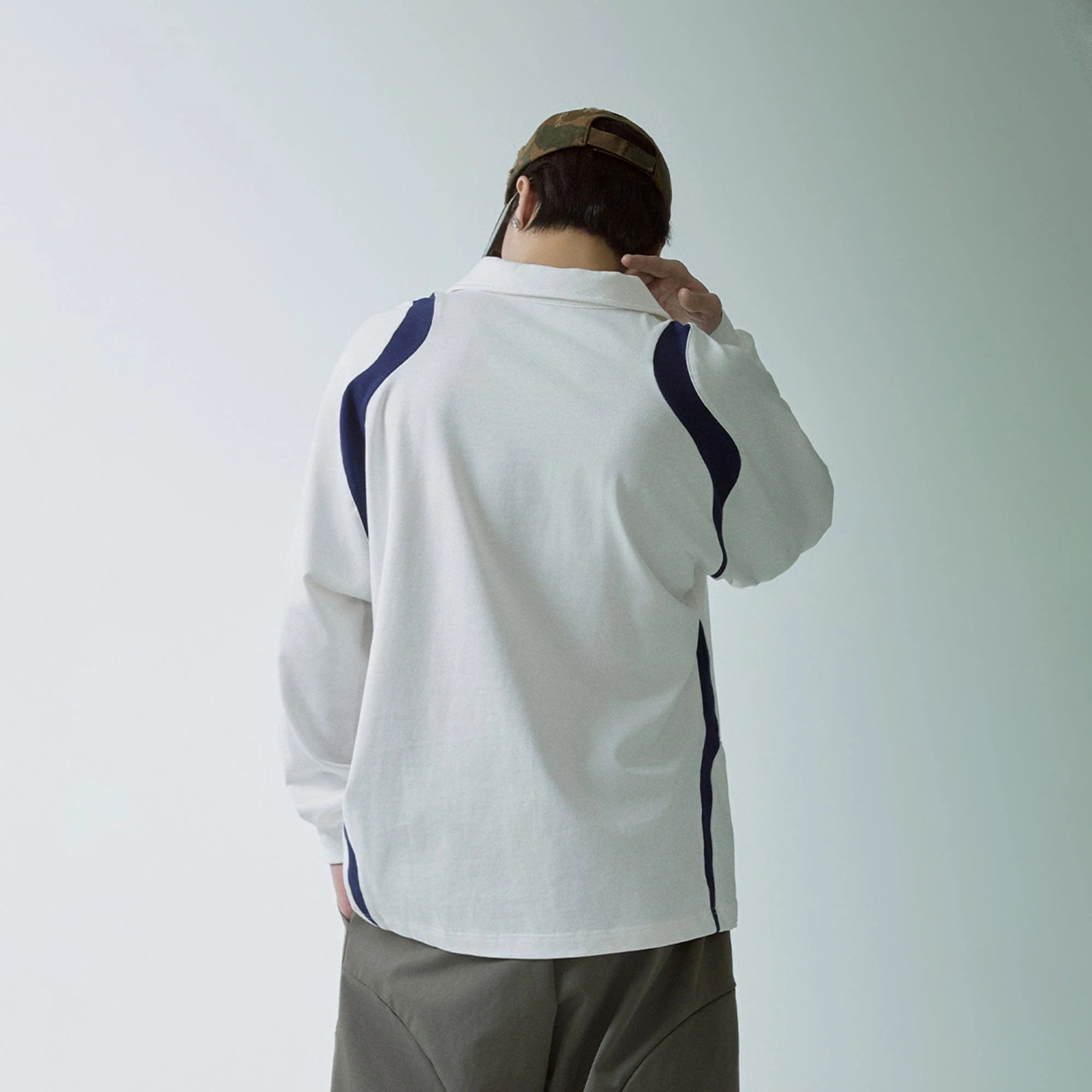 F2CE Retro Deconstructed Raglan Long-Sleeve Tee