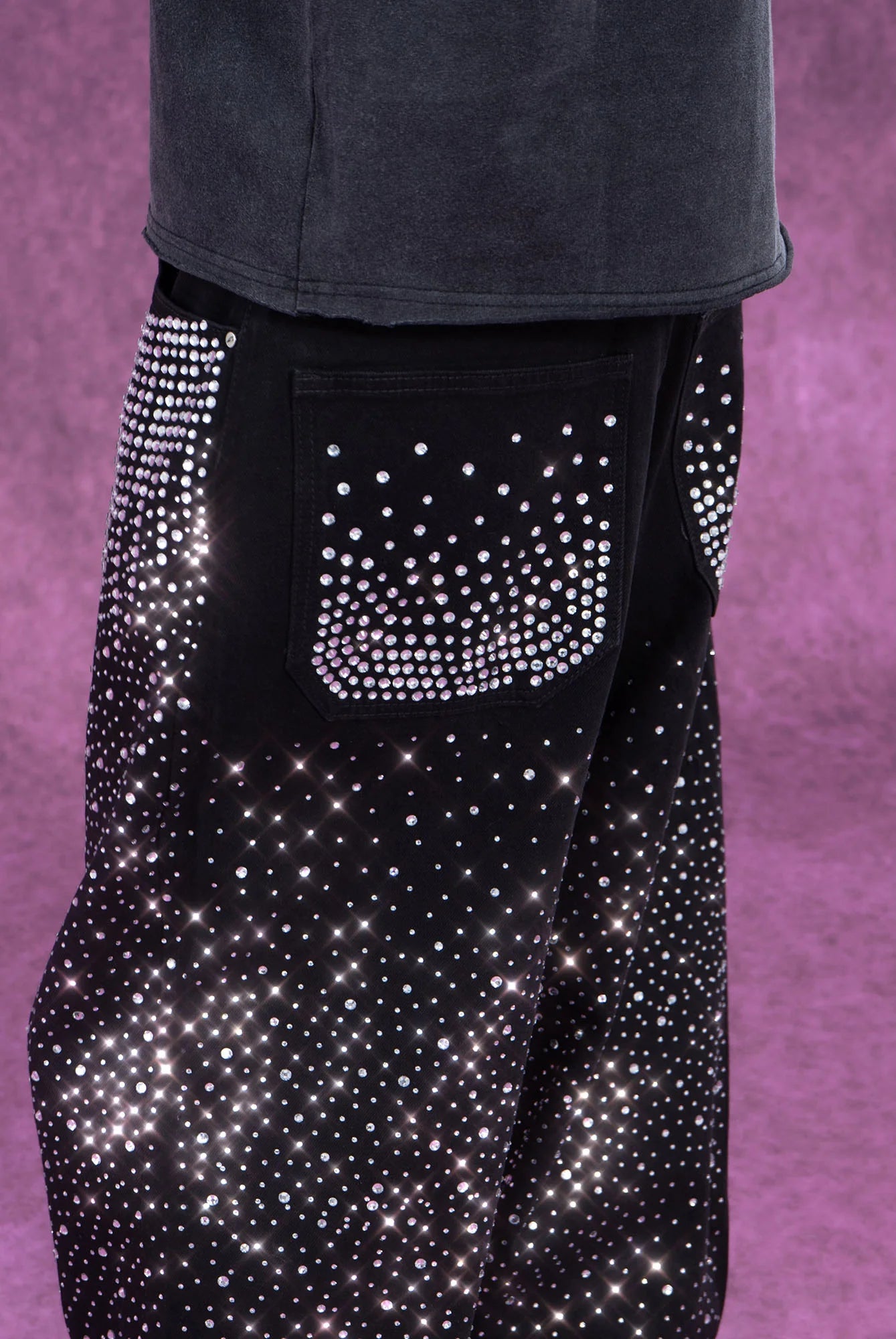 CLP Starlight Diamond Wide-Leg Jeans