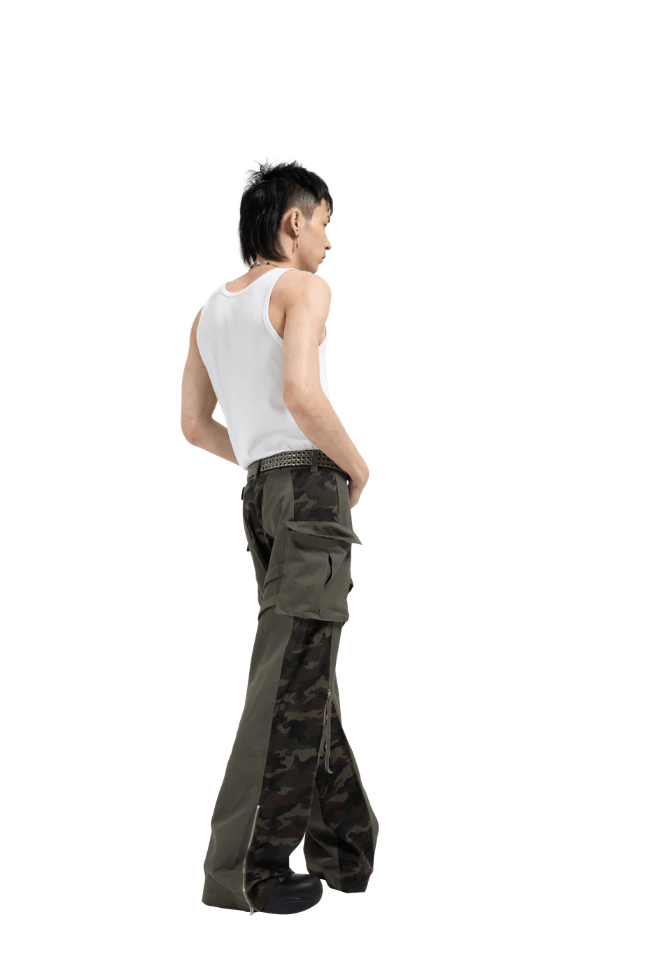 DND4DES Spliced Camouflage Bandage Zipper Cargo