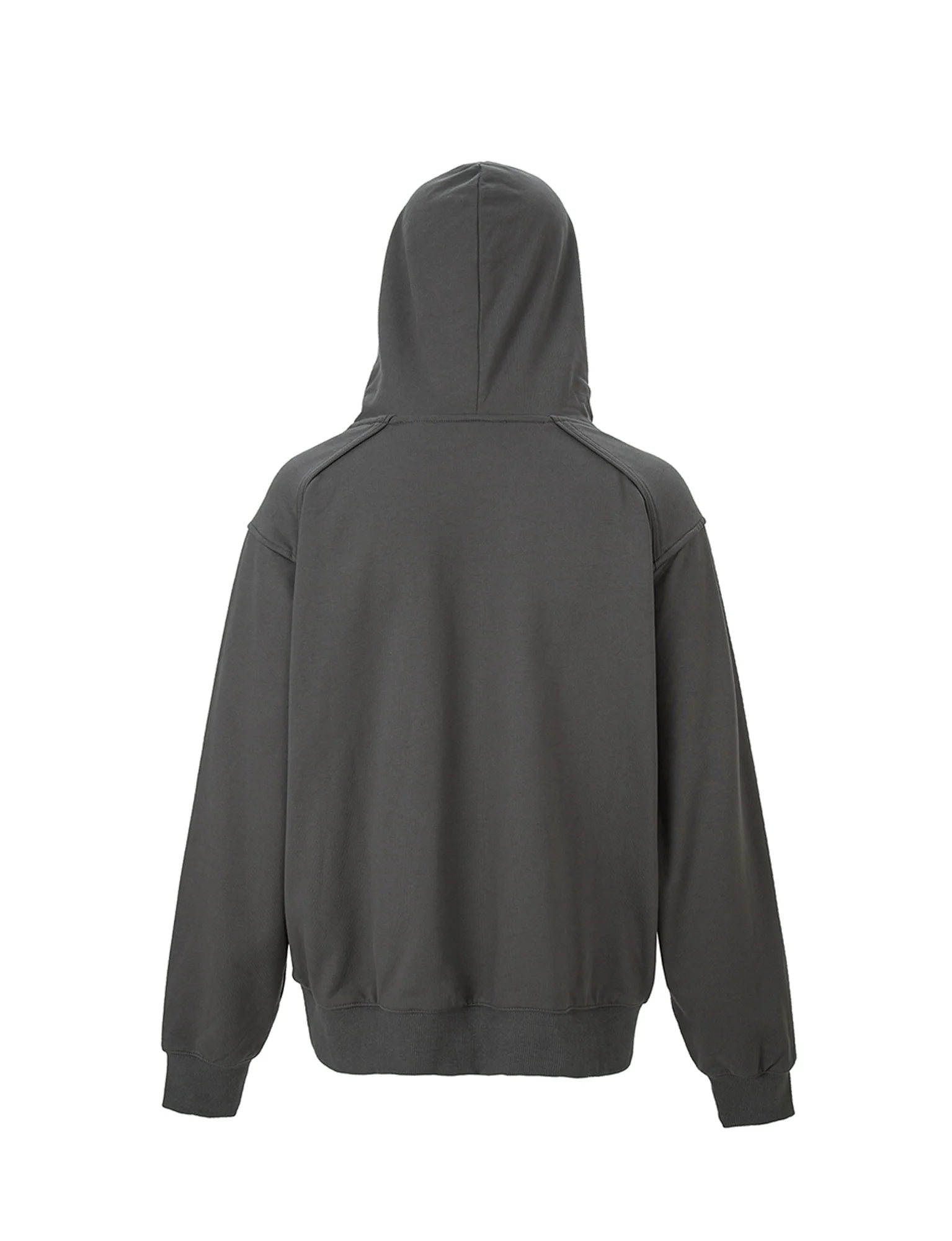 F2CE Essential Metal Badge Snap Hoodie