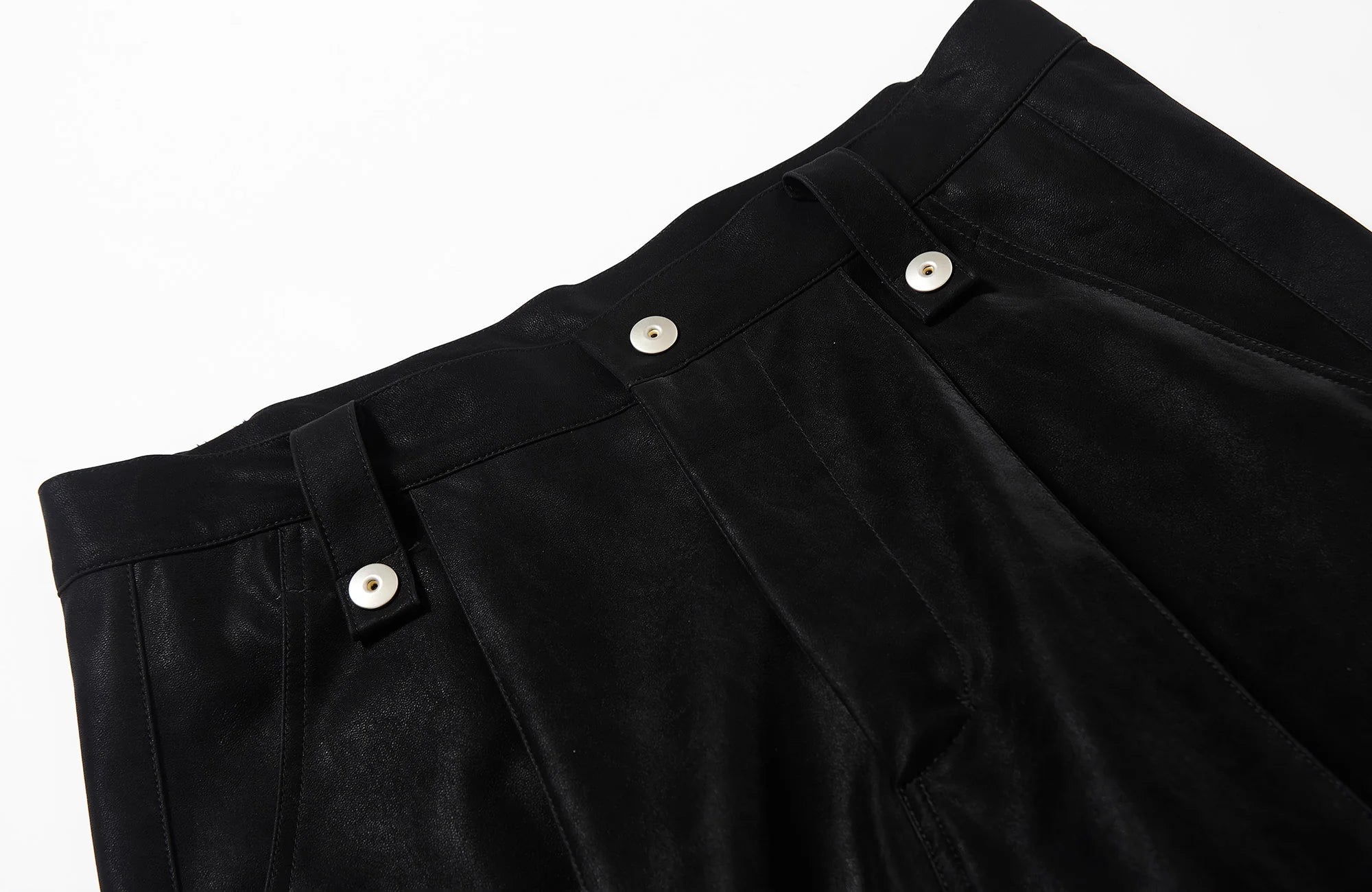 7440 37 1 Back Double-Knee PU Pants
