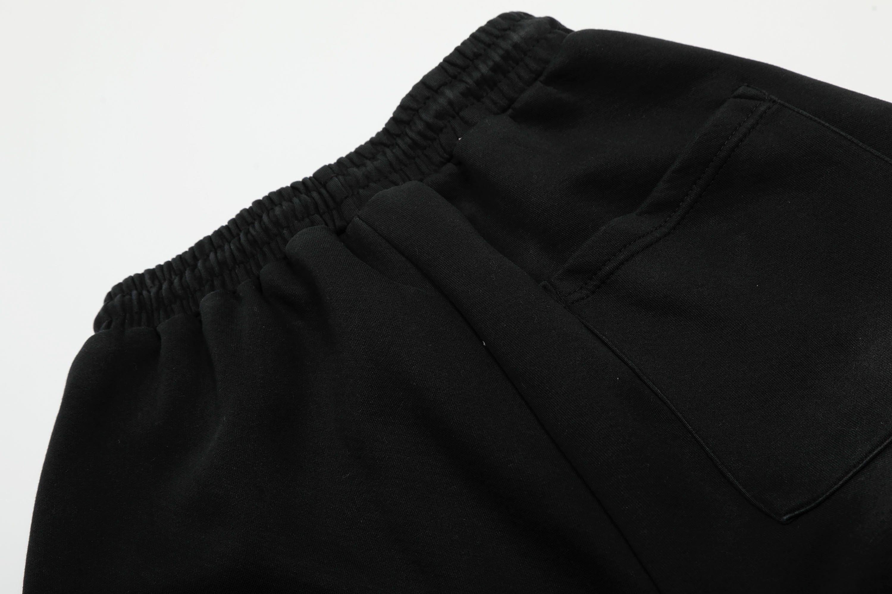 CLP Washed Stickers Drawstring Shorts