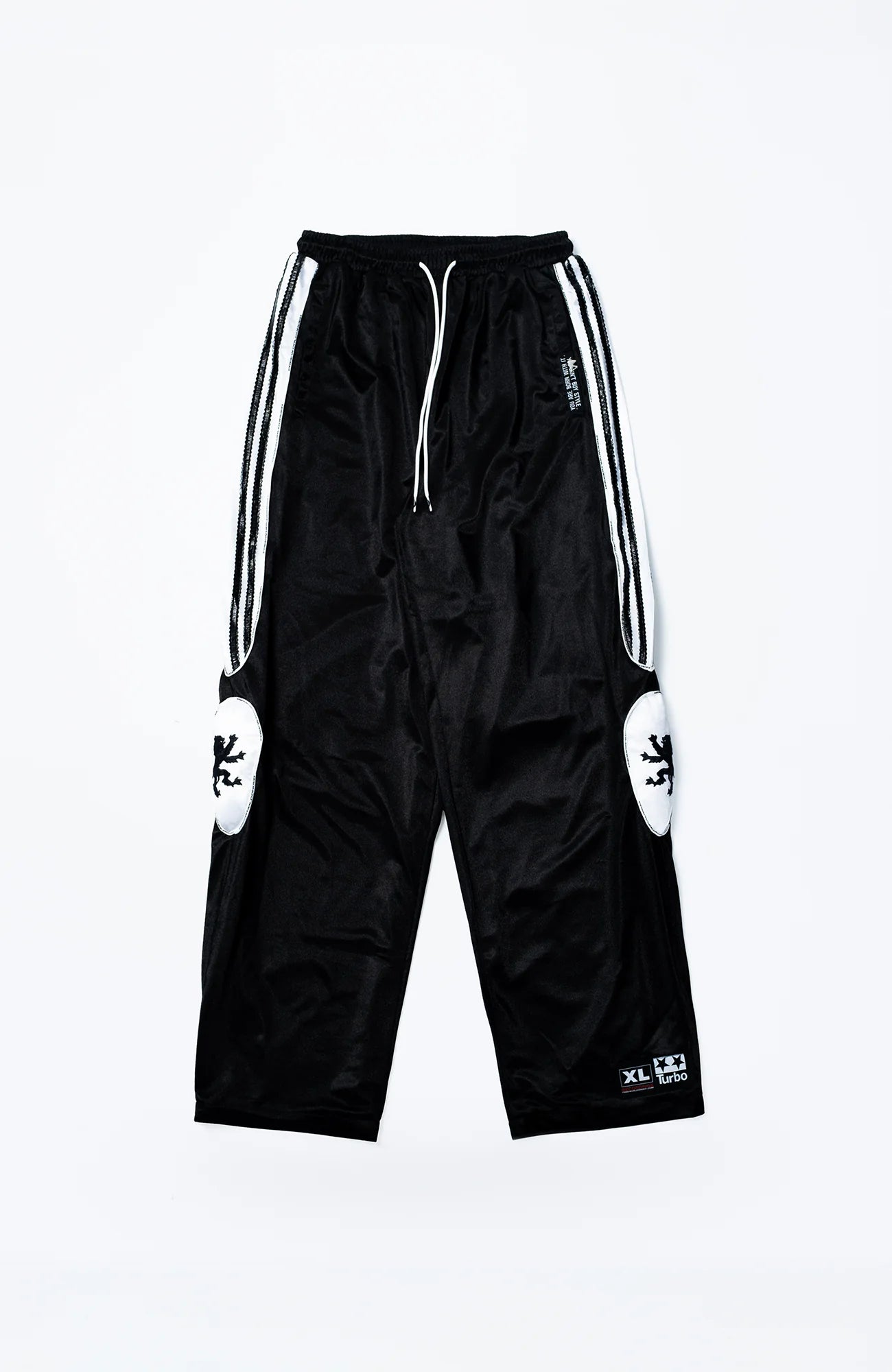 FVVO Wild Spirit Wolf Embroidered Pants