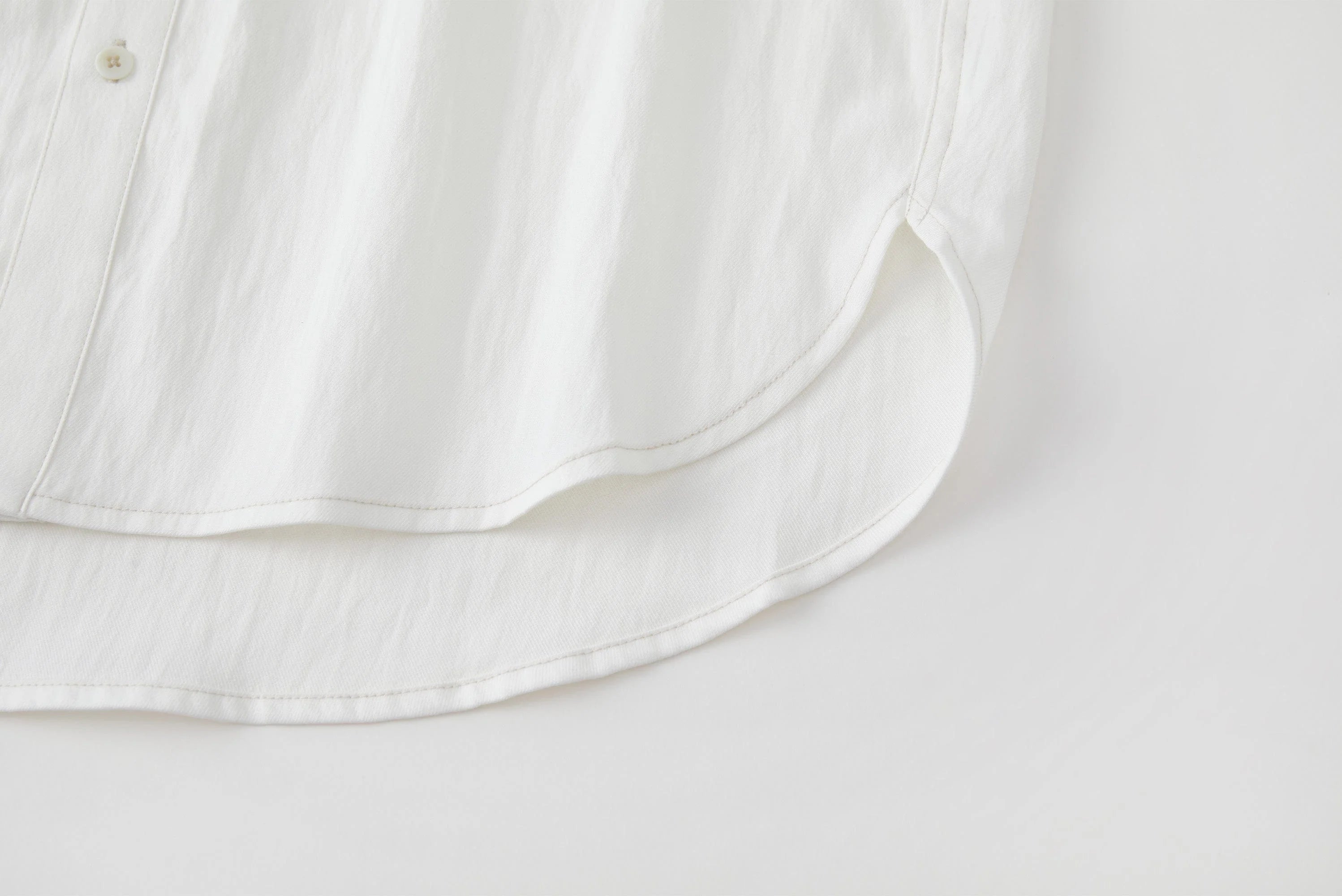 OPICLOTH Minimal Stitch Tencel-Blend Shirt