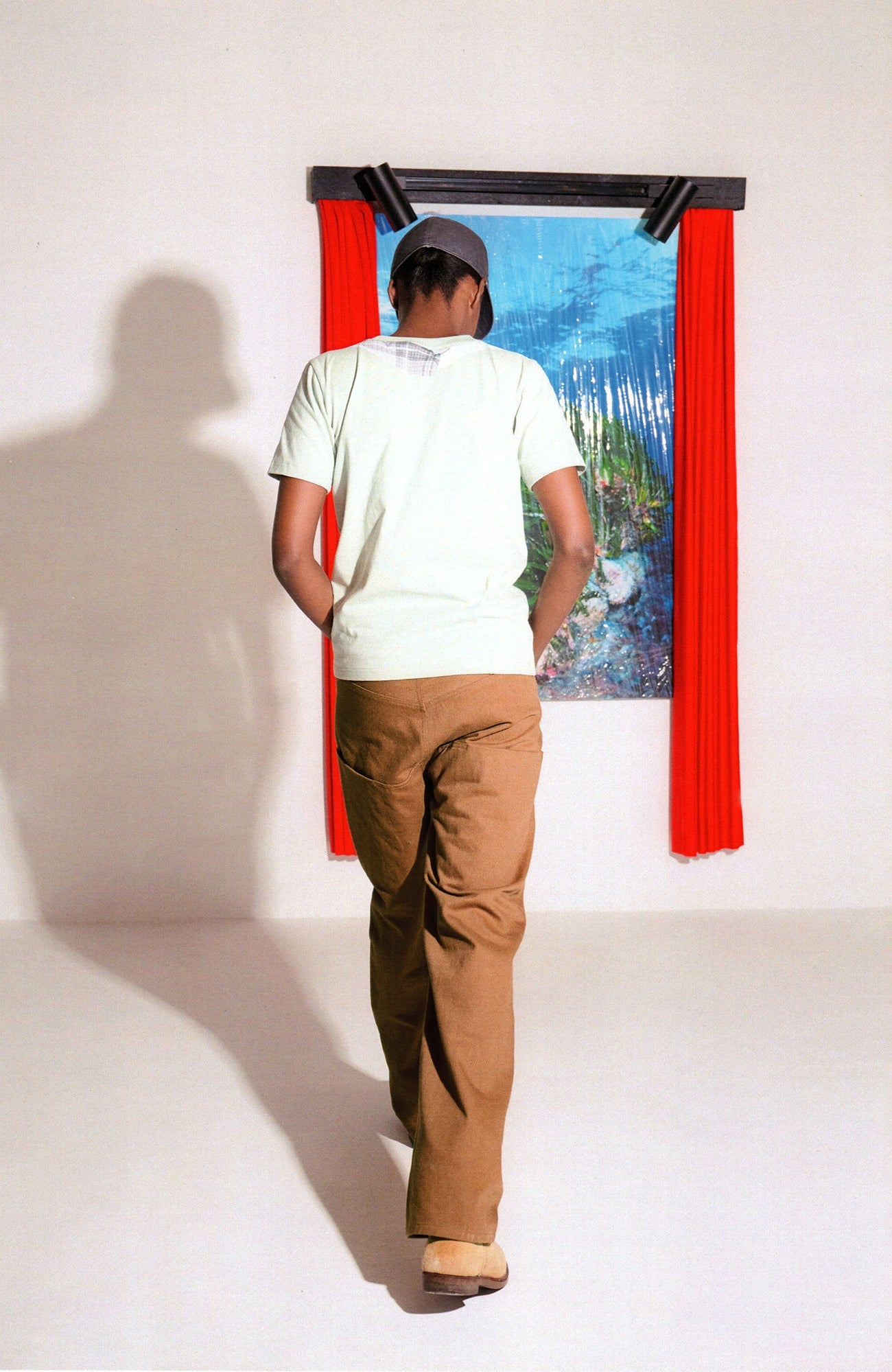 URBAN+FOREST Paneled Canvas Straight-Leg Jeans
