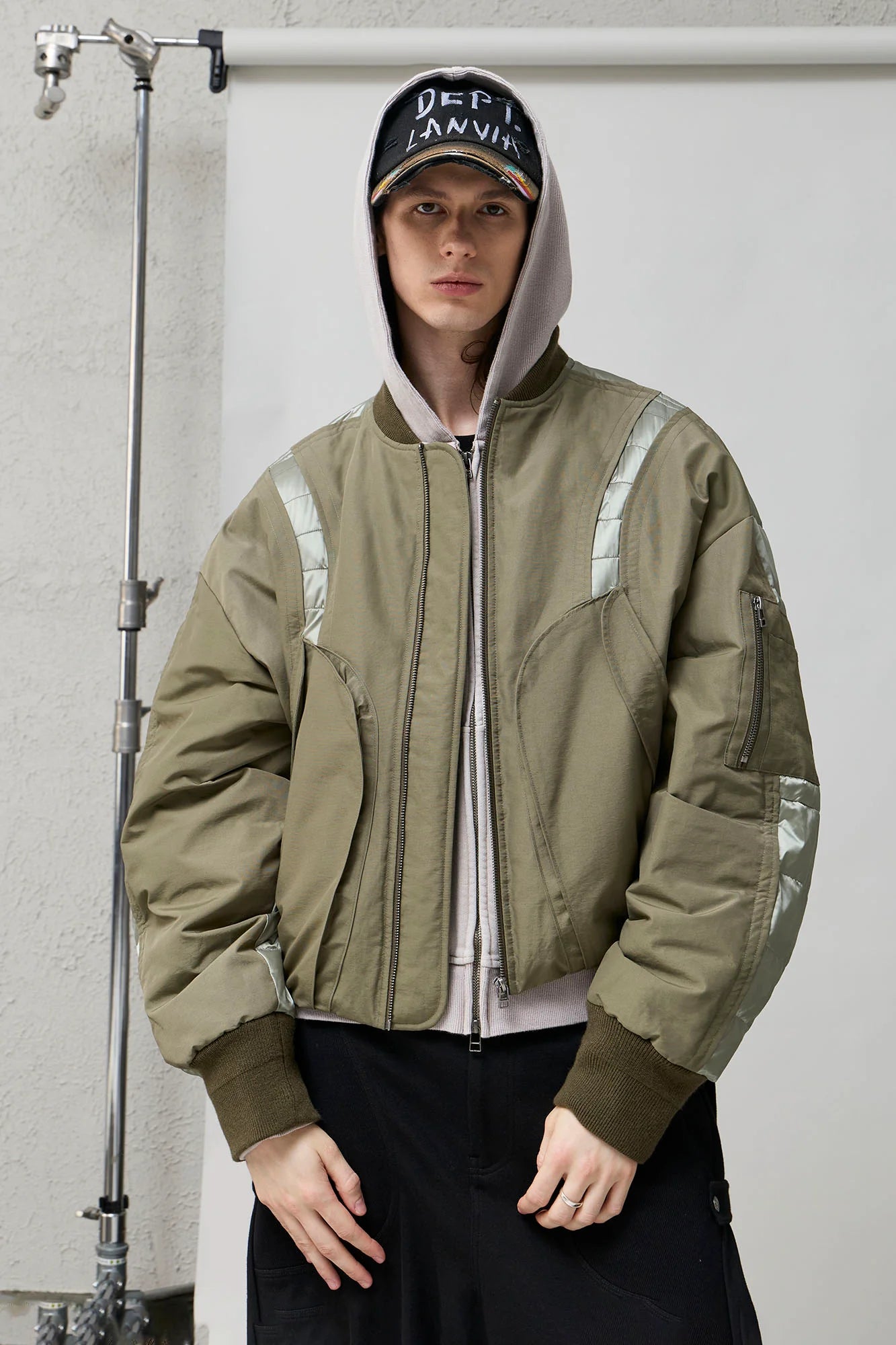 ORGANIC EMOTION Waterproof MA-1 Down Bomber Jacket