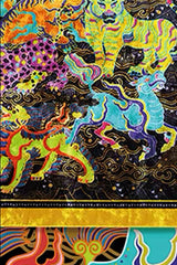 MASH UP ASIA Mythic Beast Quartet Decorative Art Print