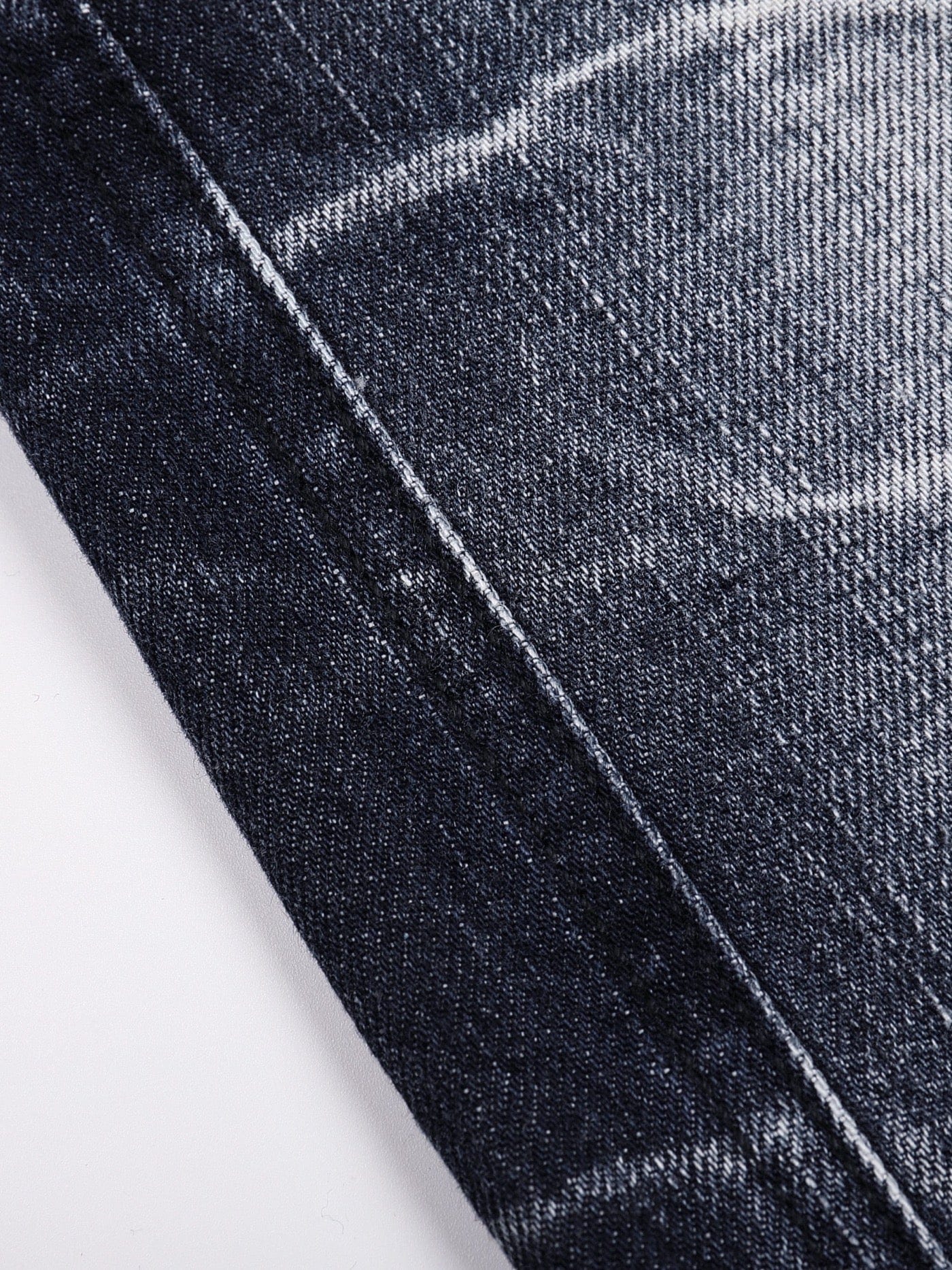 DND4DES Lighting Crease Washed Wide-Leg Jeans