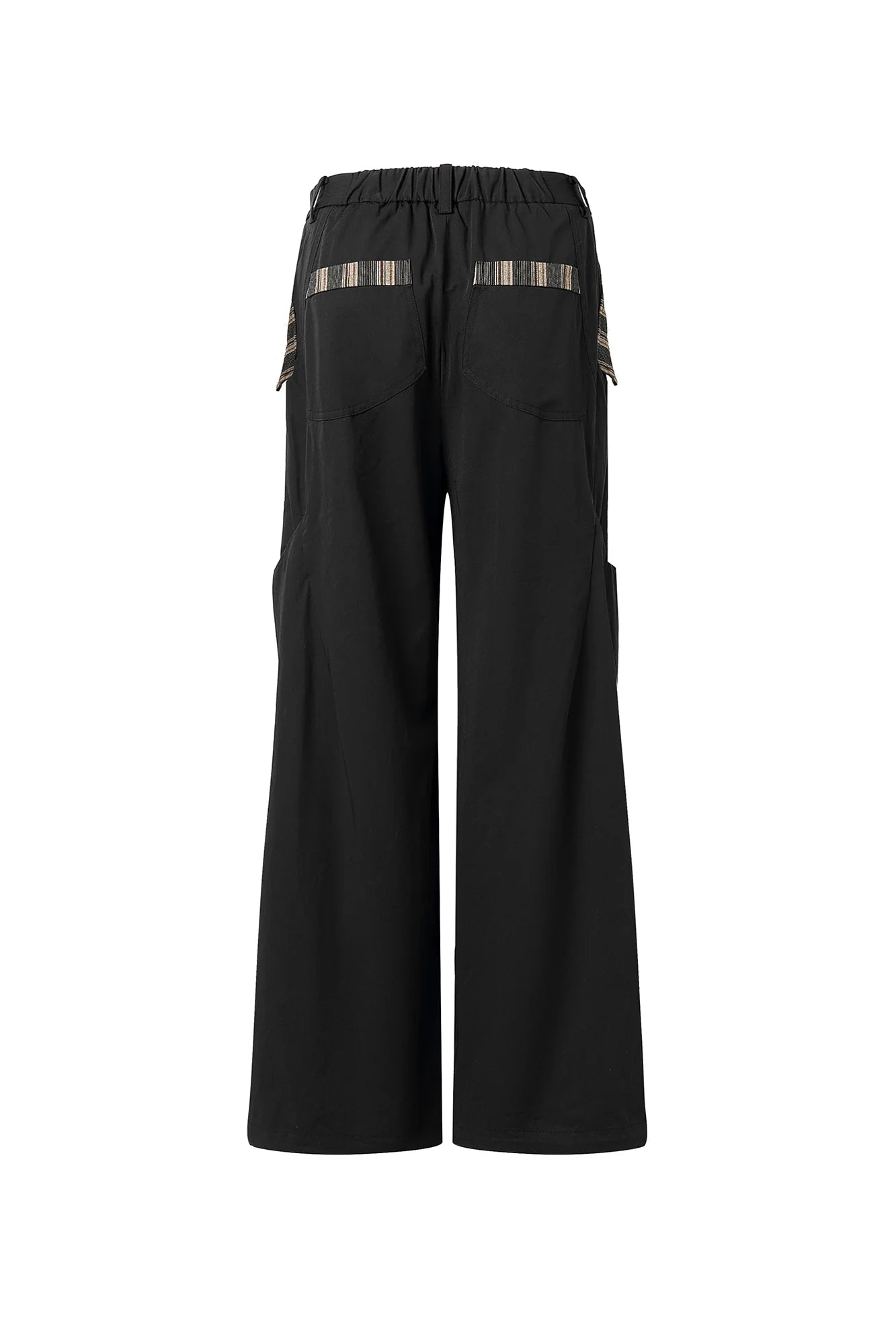 MOITIEDEPETALE Pleated Panel Oversized Cargo Pants