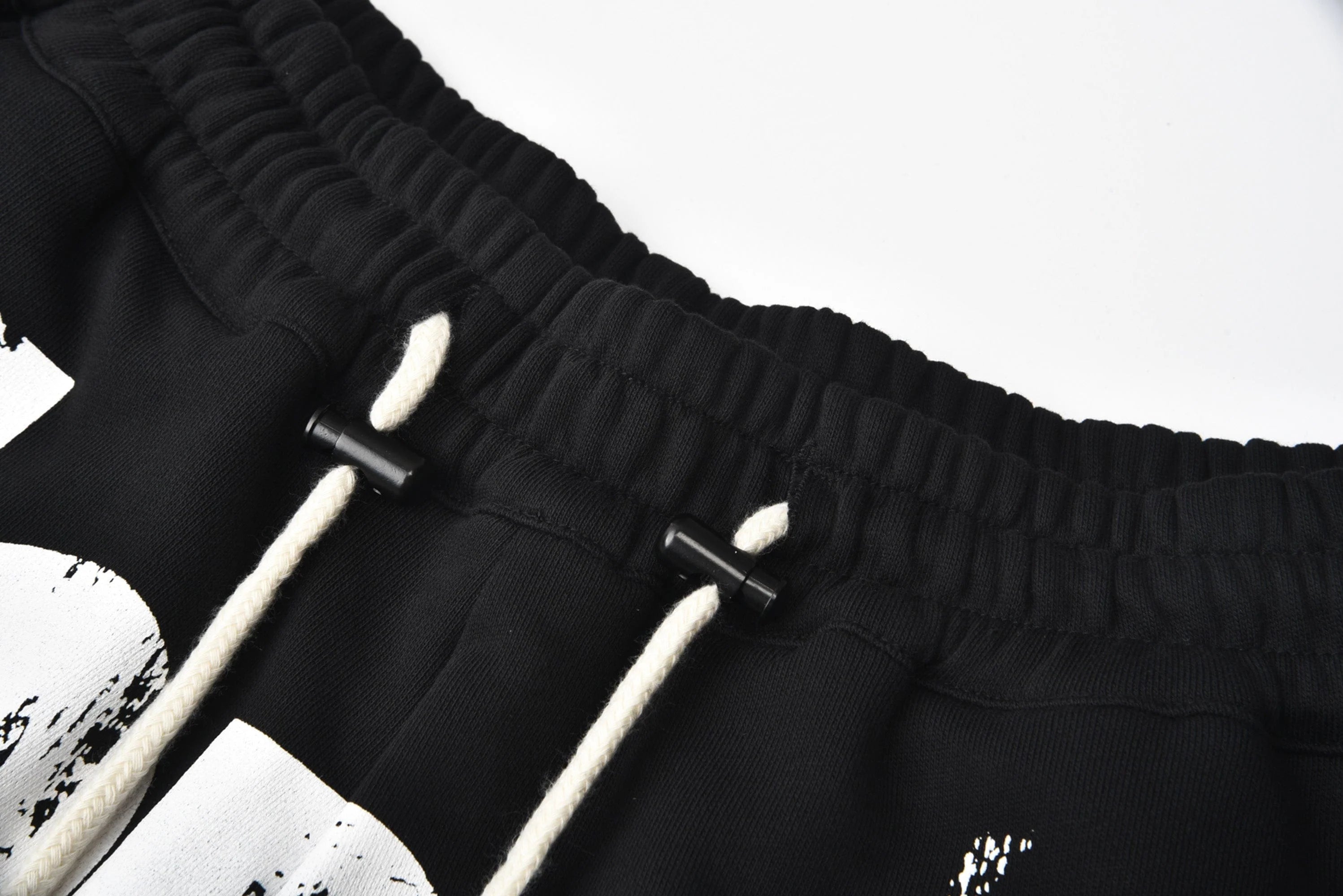 VENTUREK Graffiti Flame Graphic Drawstring Shorts