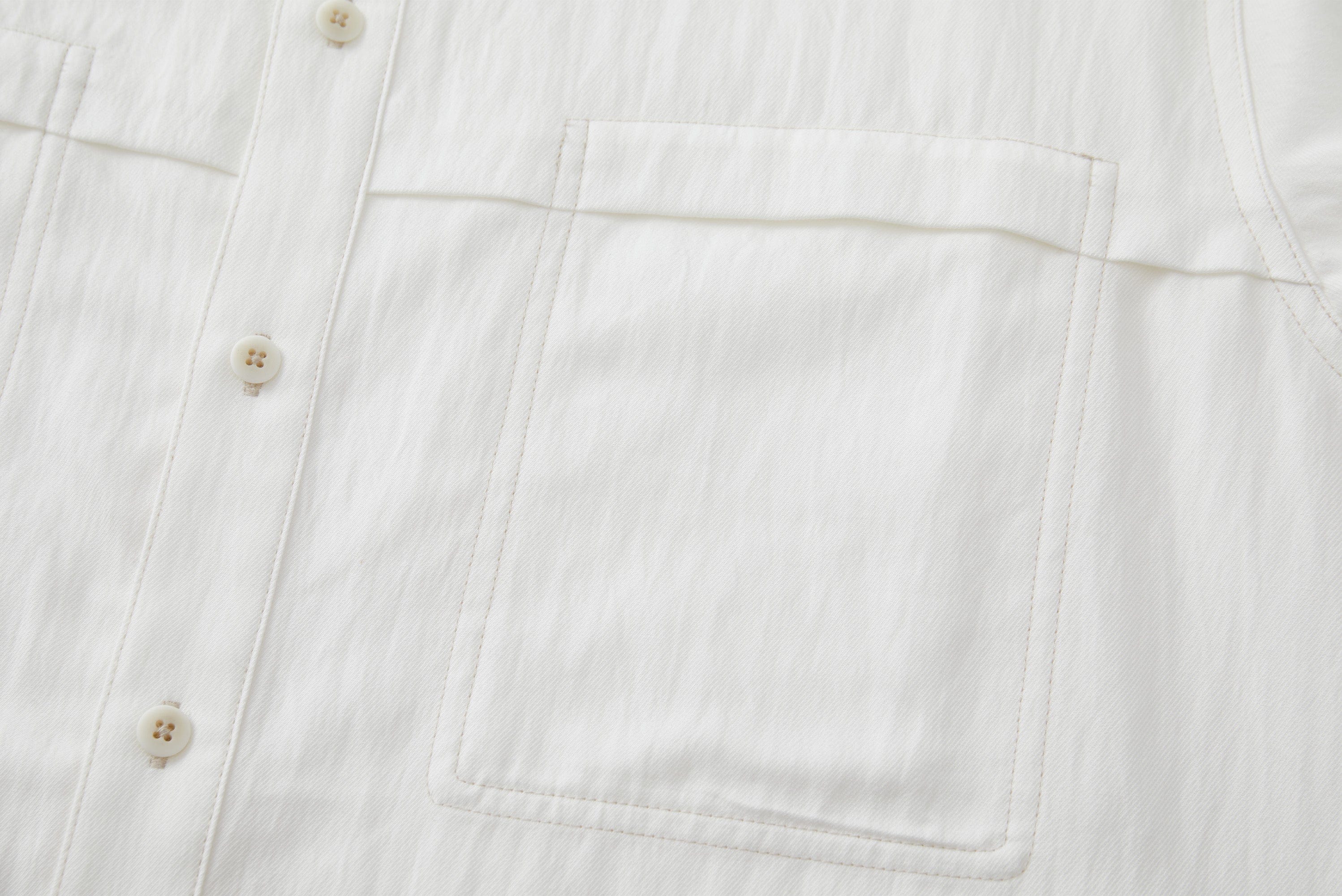 OPICLOTH Minimal Stitch Tencel-Blend Shirt