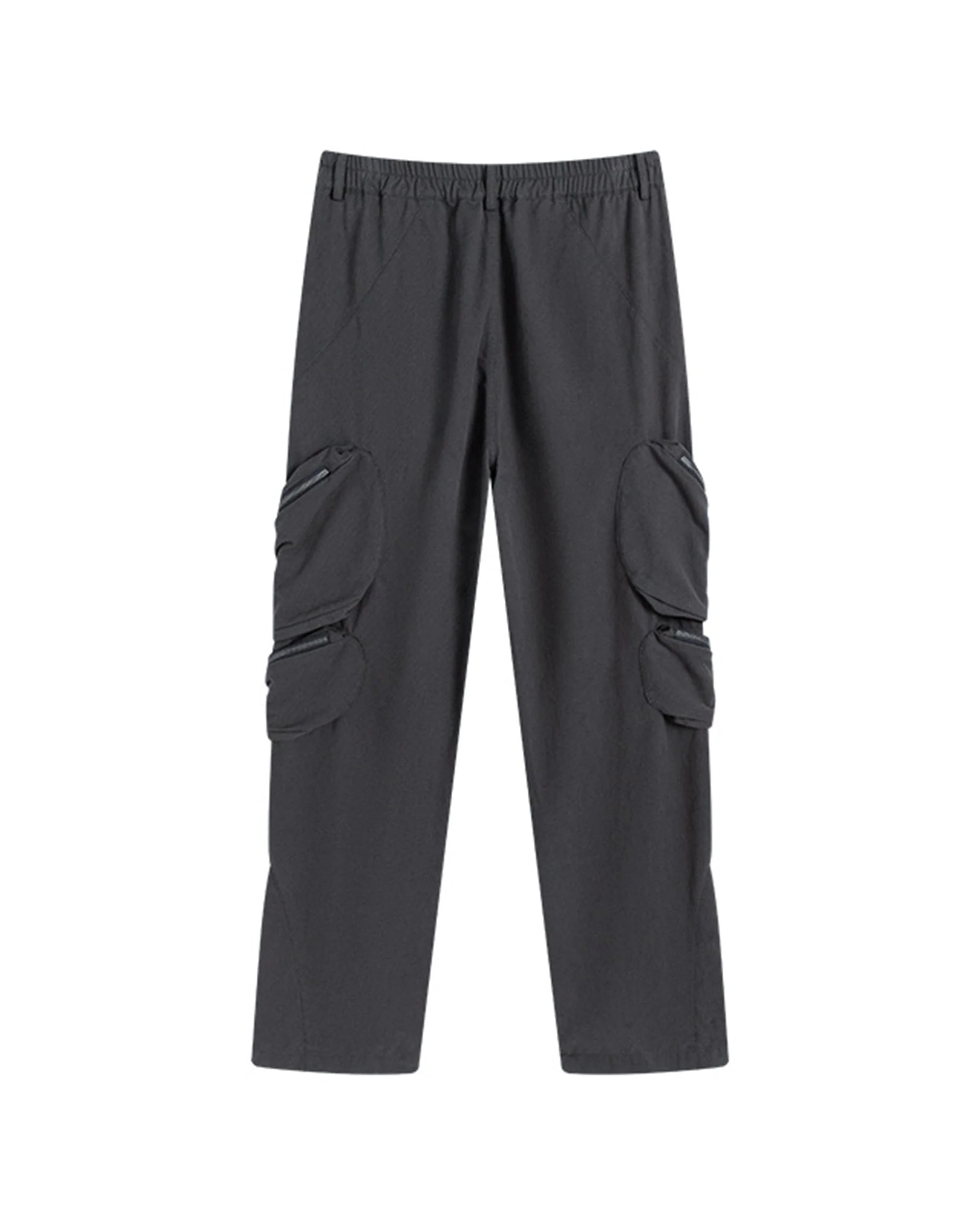 ENSHADOWER Modern Pleated Zipper Tactical Cargo