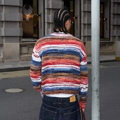 STEEPC Gradient Heartpatch Boxy Cardigan