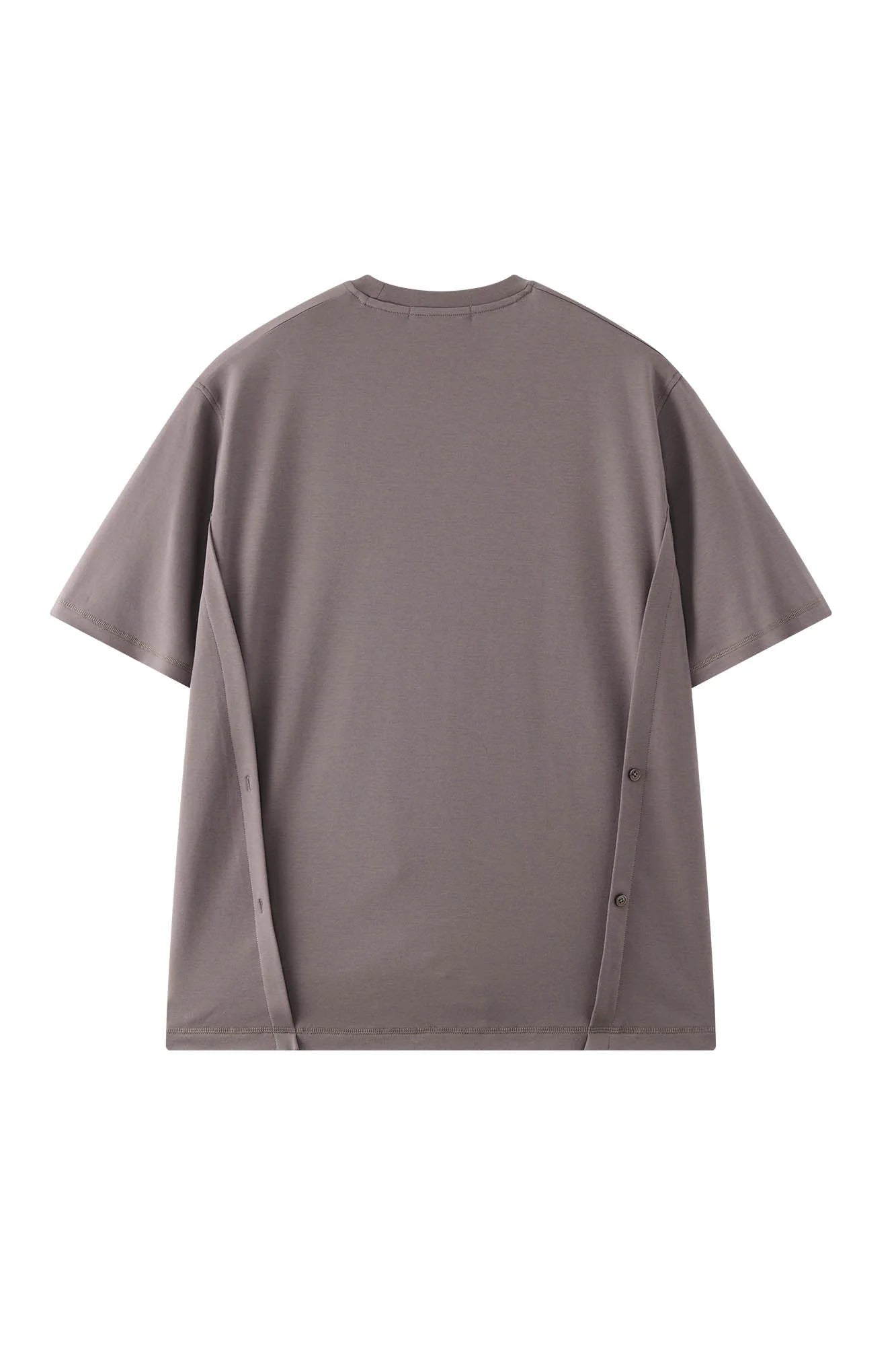 ORGANIC EMOTION Bird-Loop Adjustable Button Back T-Shirt