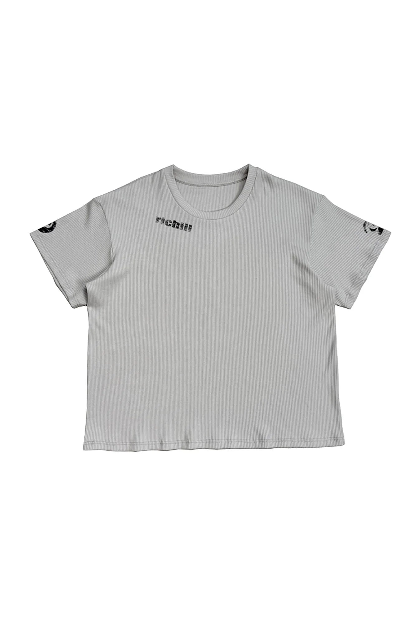 RICHILL My Smile ls A Rifle Ribbed T-Shirt