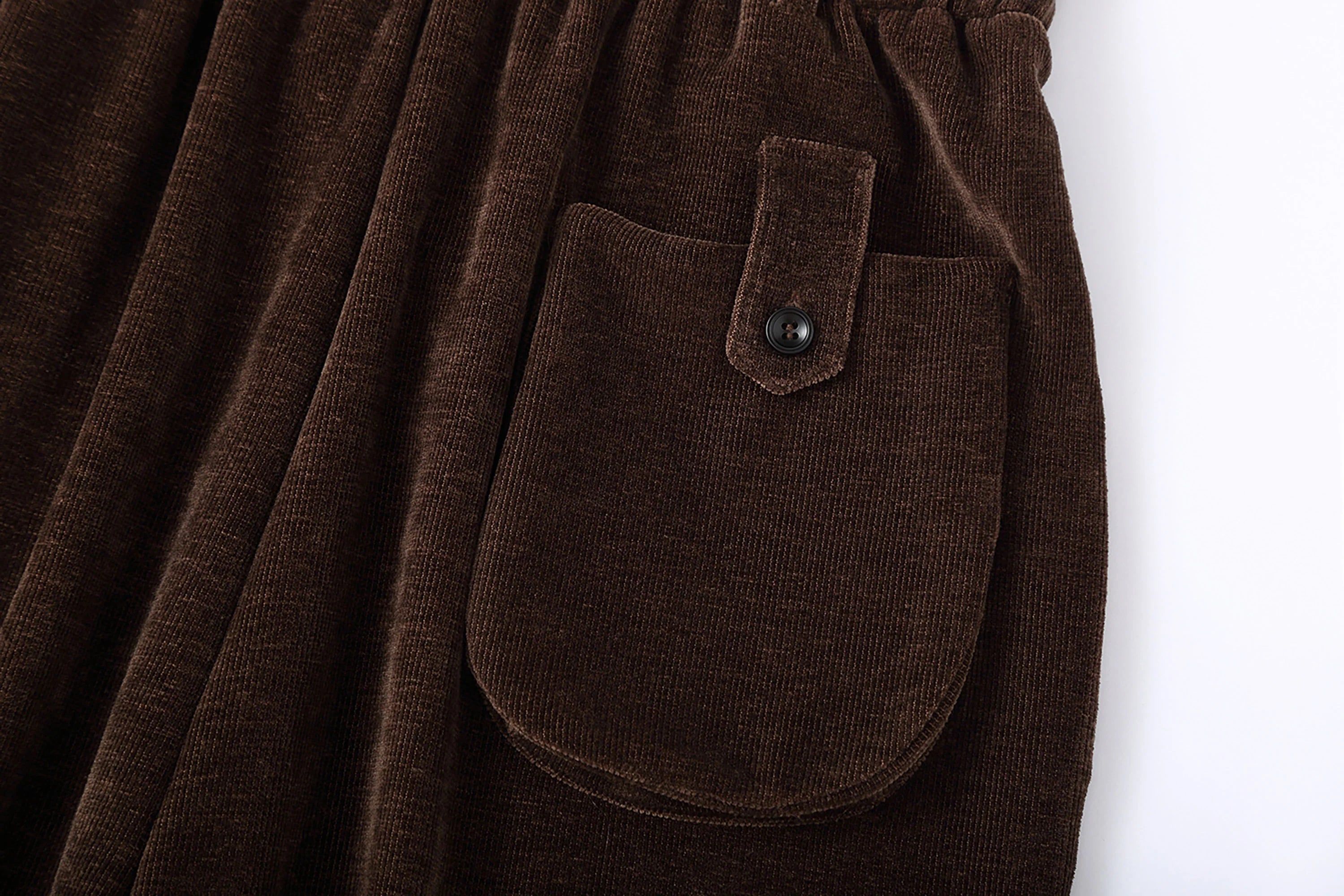 CLP Corduroy Straight-Leg Pants