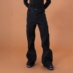 CLP Panel Studded Flared Jeans