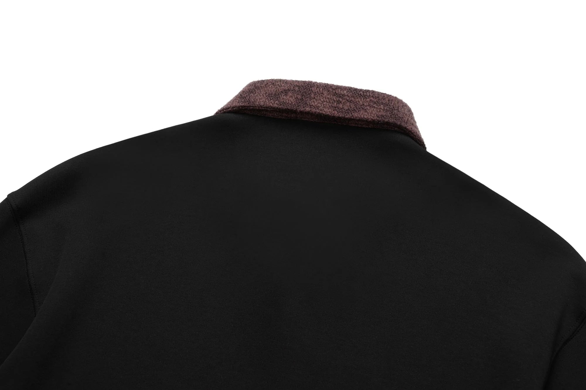 OKAYTHXBYE Flexweave Contrast Collar Sweatshirt