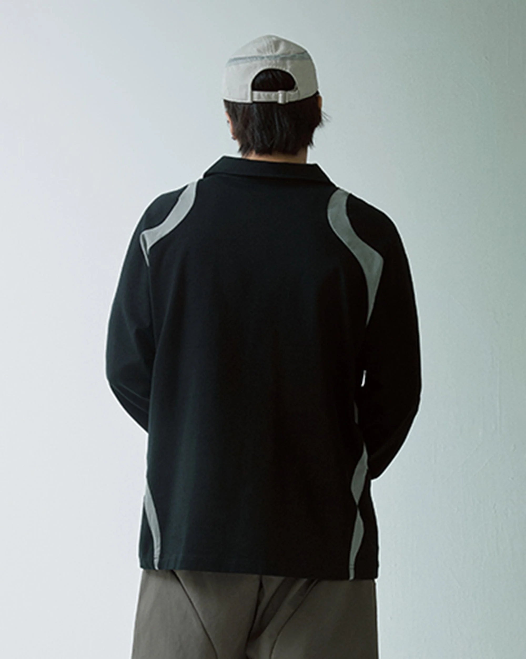 F2CE Retro Deconstructed Raglan Long-Sleeve Tee