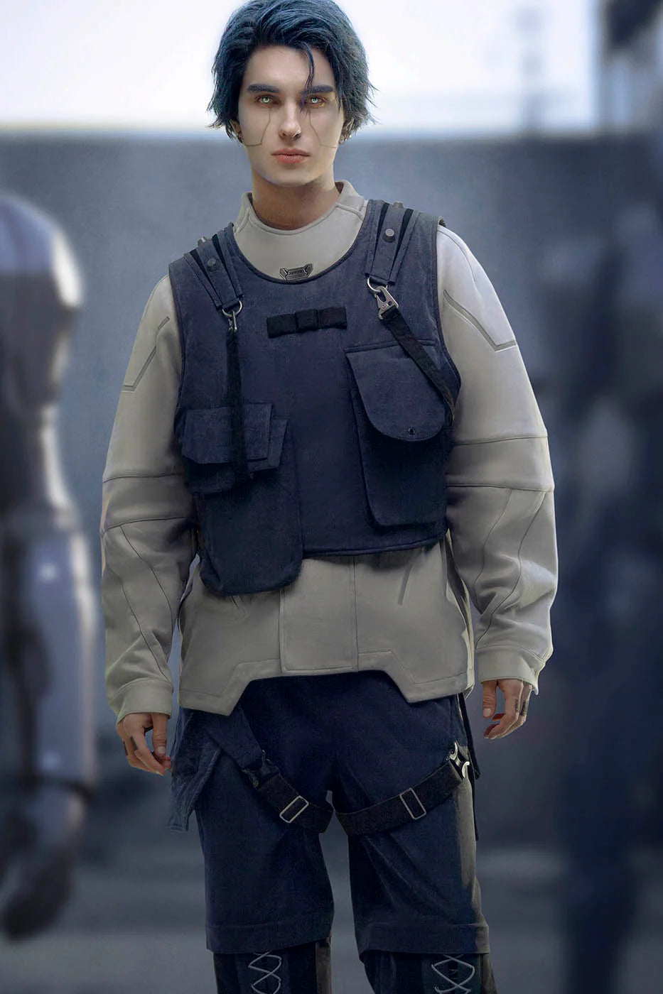 XIPHEVIL Detachable Chest Bag Tactical Vest
