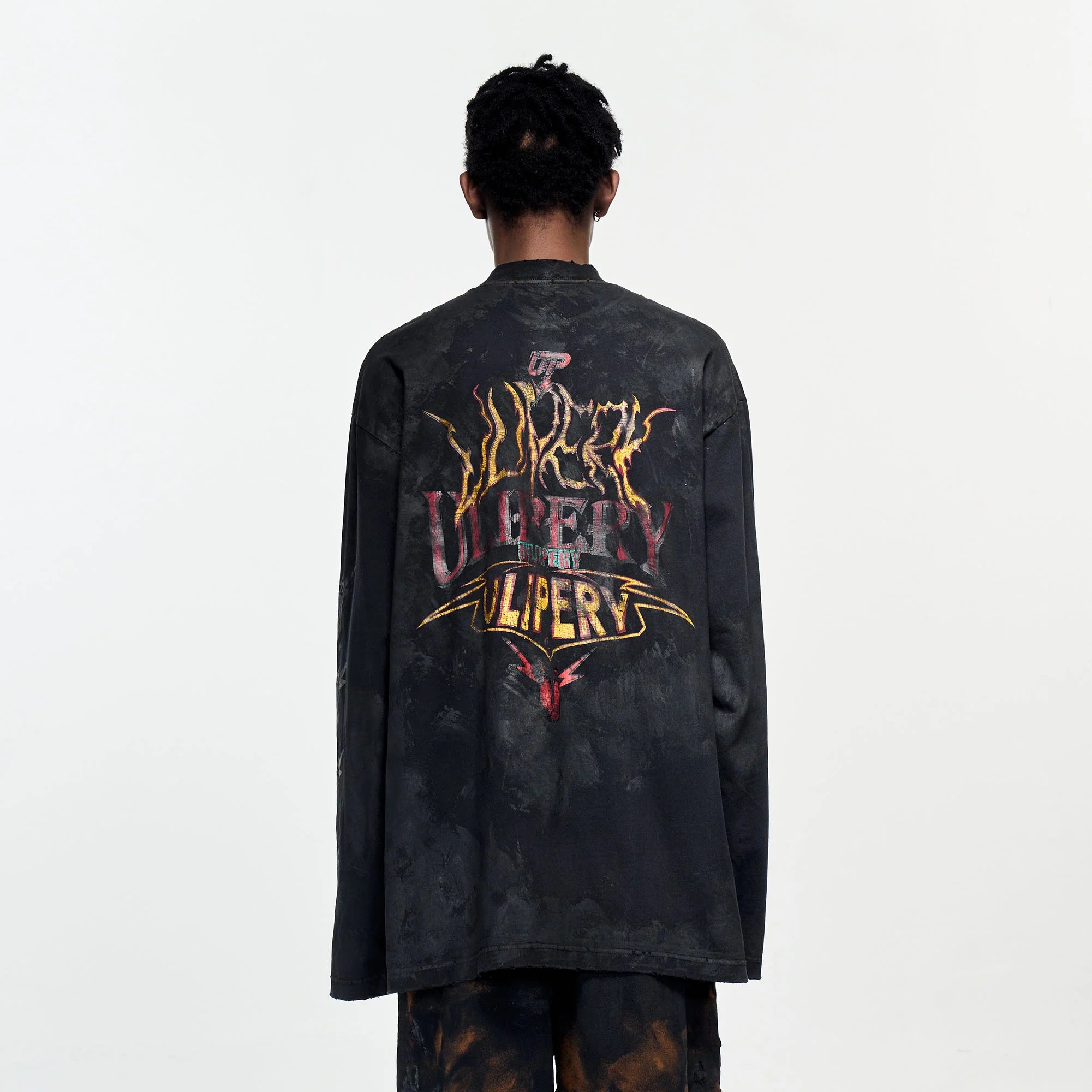 ULIPERY Rammstein Bound Gaze Long Sleeve Tee