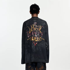 ULIPERY Rammstein Bound Gaze Long Sleeve Tee